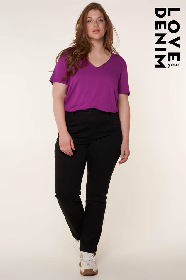 Straight leg jeans LILY 30 inch image number 0