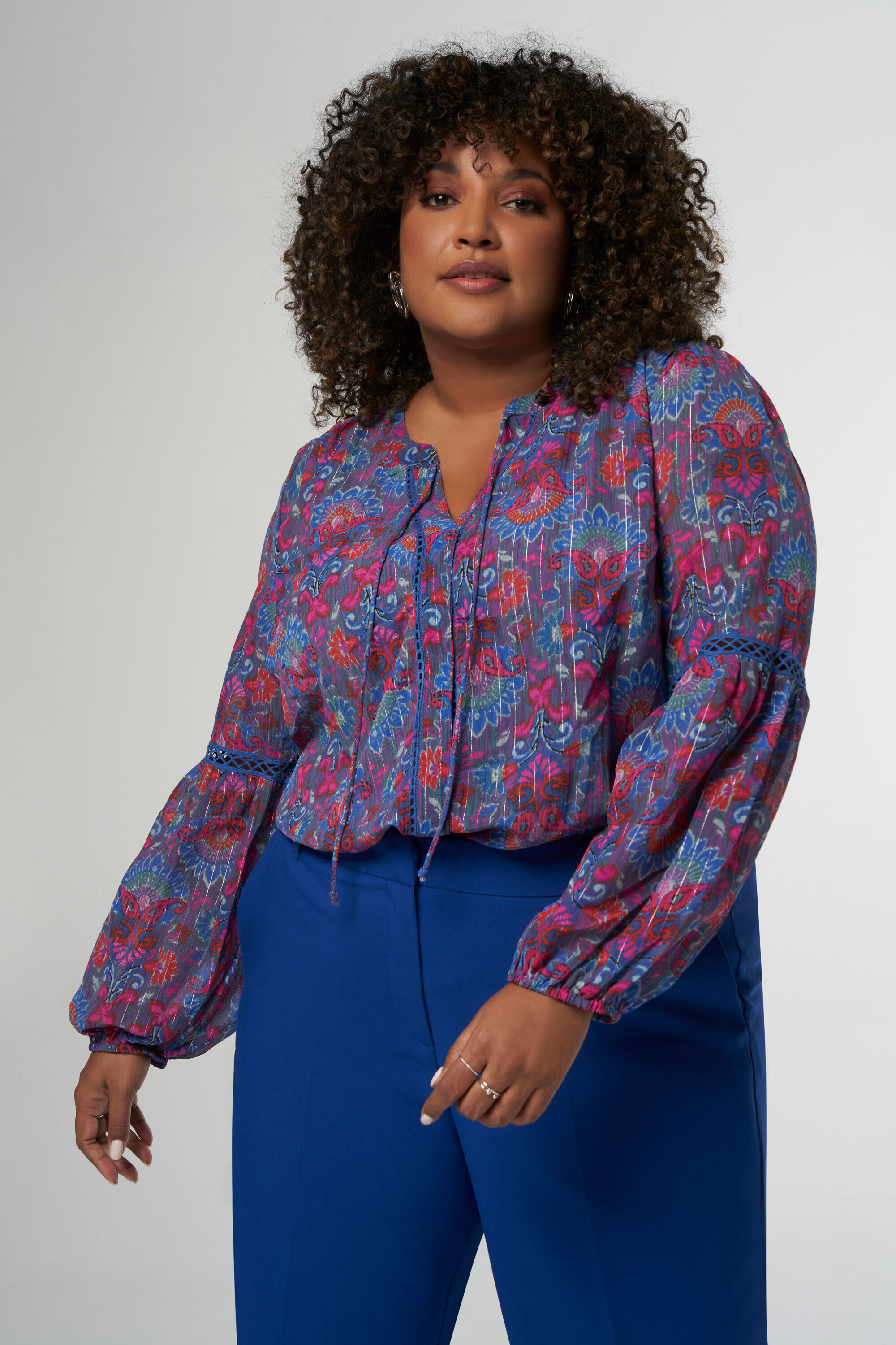 Blouse met paisley print image number 5
