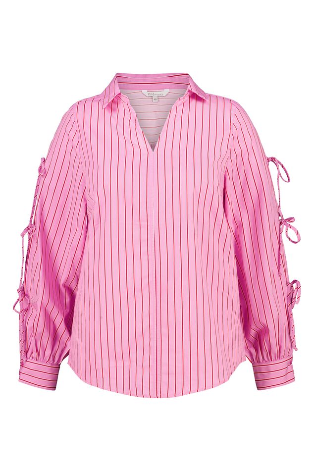 Blouse met strikdetail image number 1