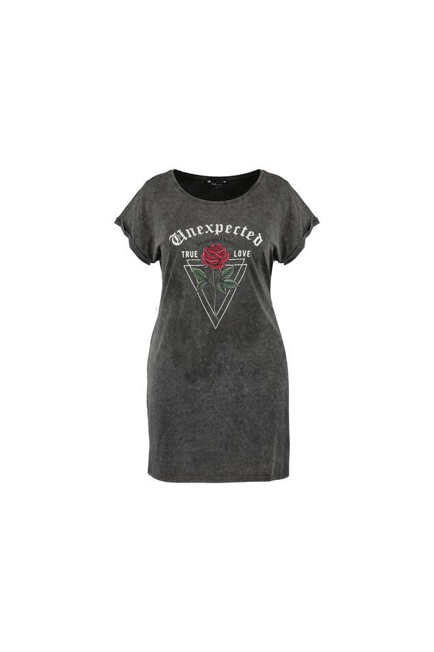 Lang T-shirt met opdruk image number 1