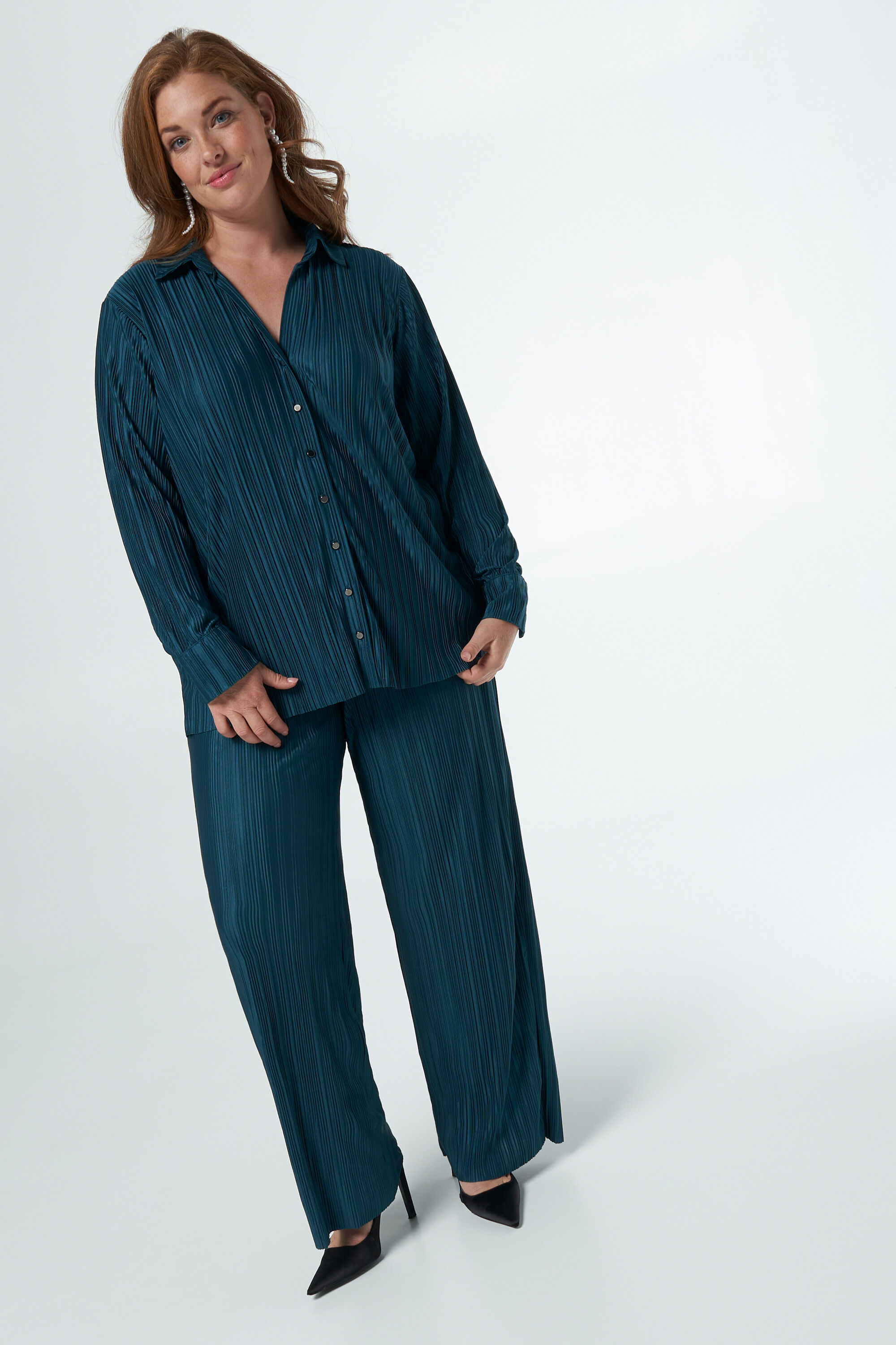 Plisse blouse image number 5