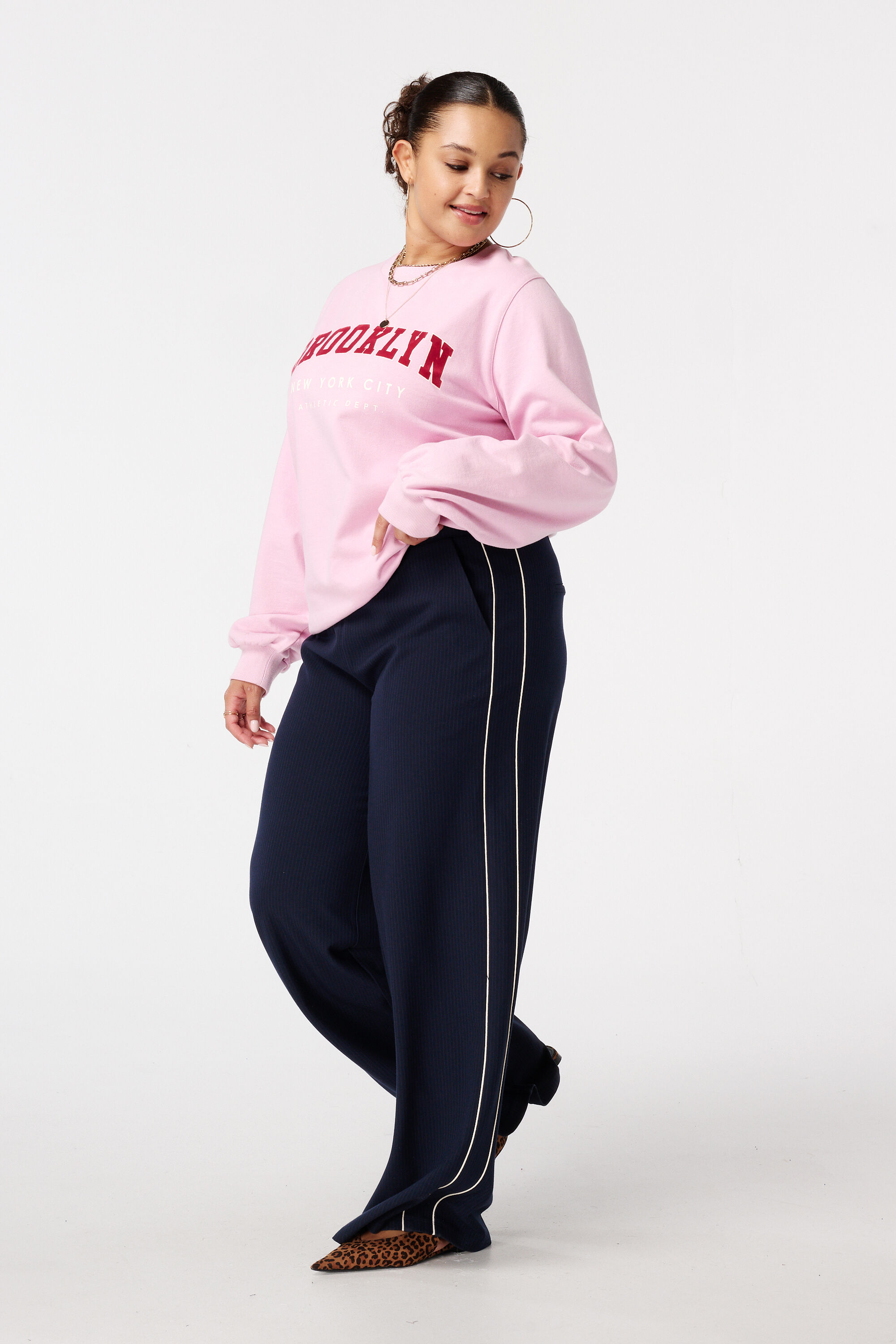 Sweater met tekst image number 5