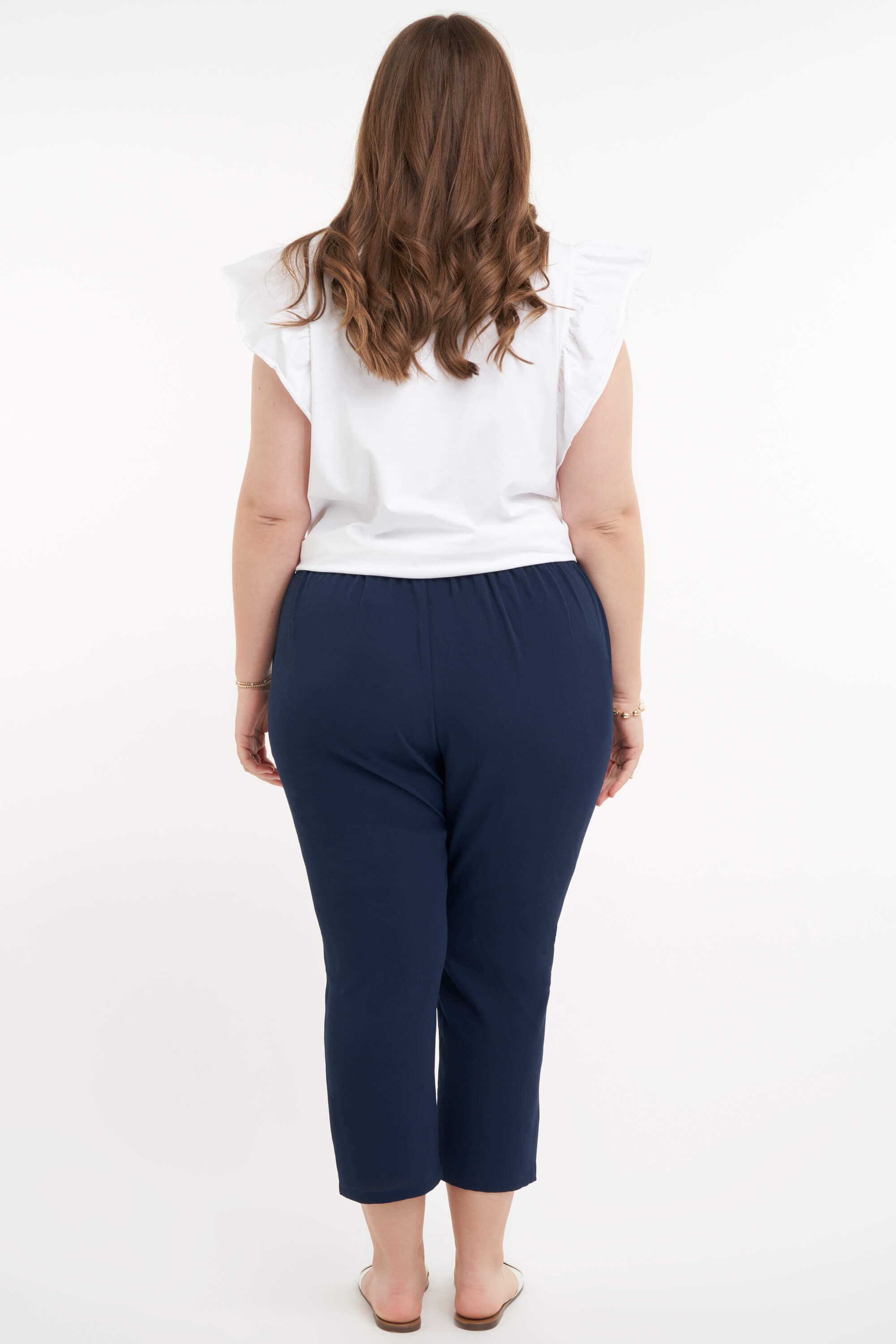 Soepelvallende broek image number 3