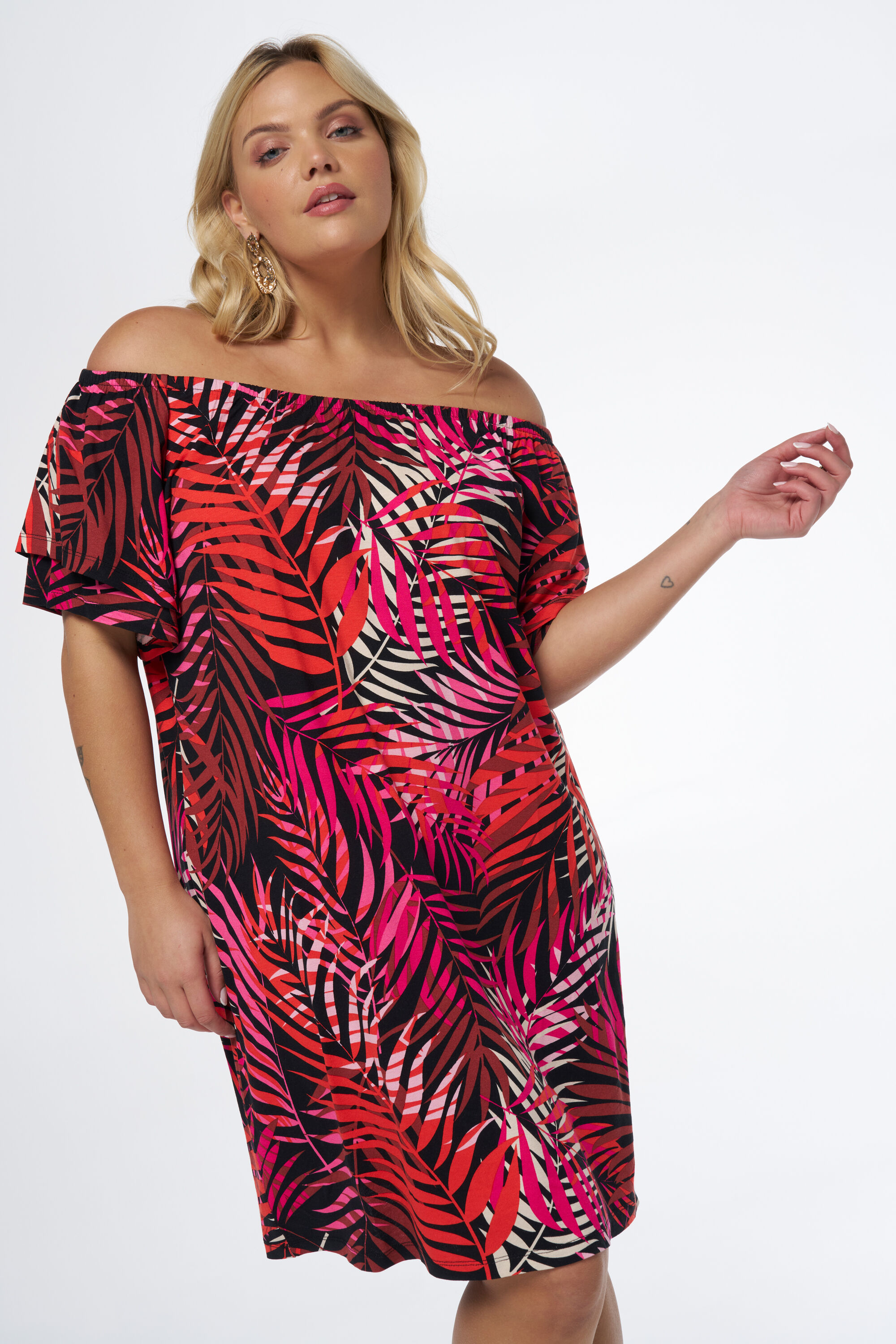 Off-shoulder jurk image number 5