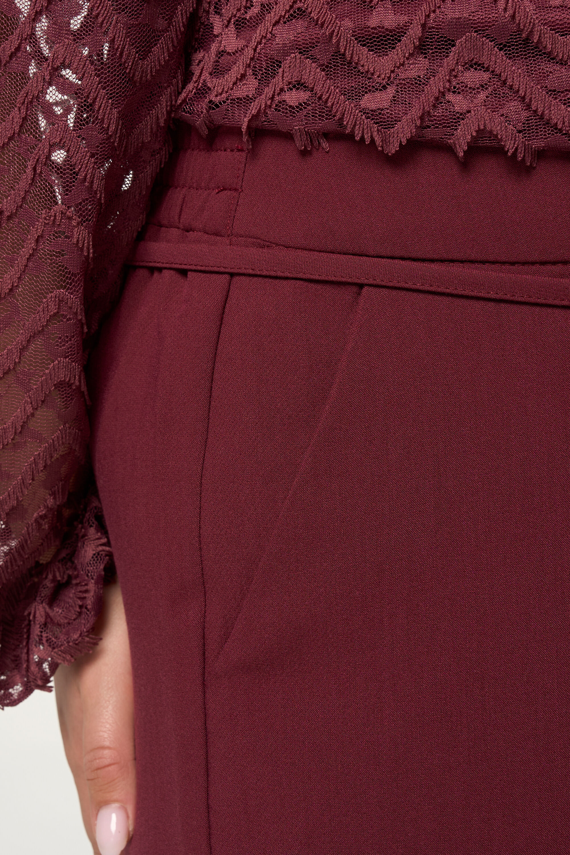 Wide leg broek image number 4