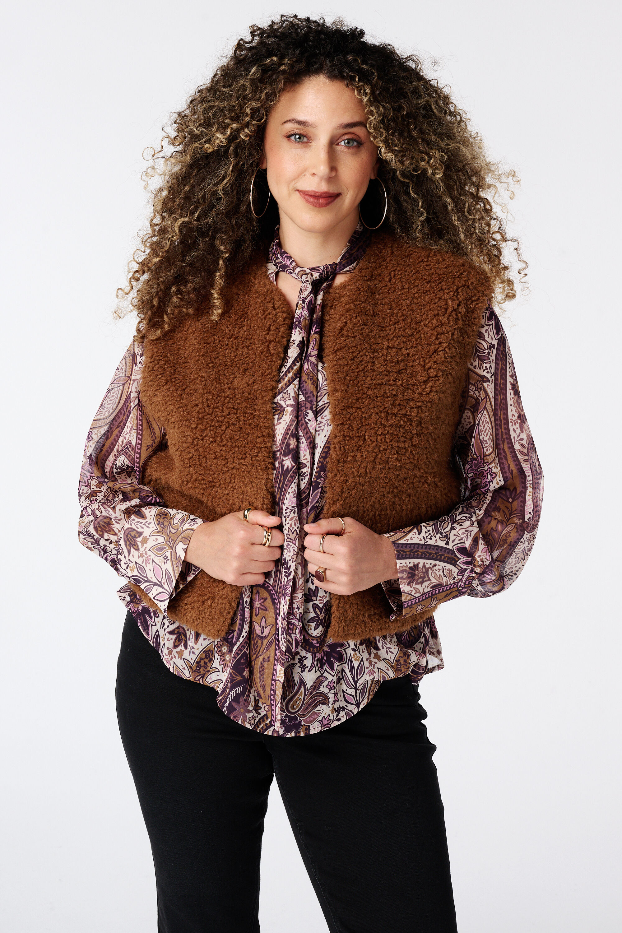 Teddy gilet image number 0