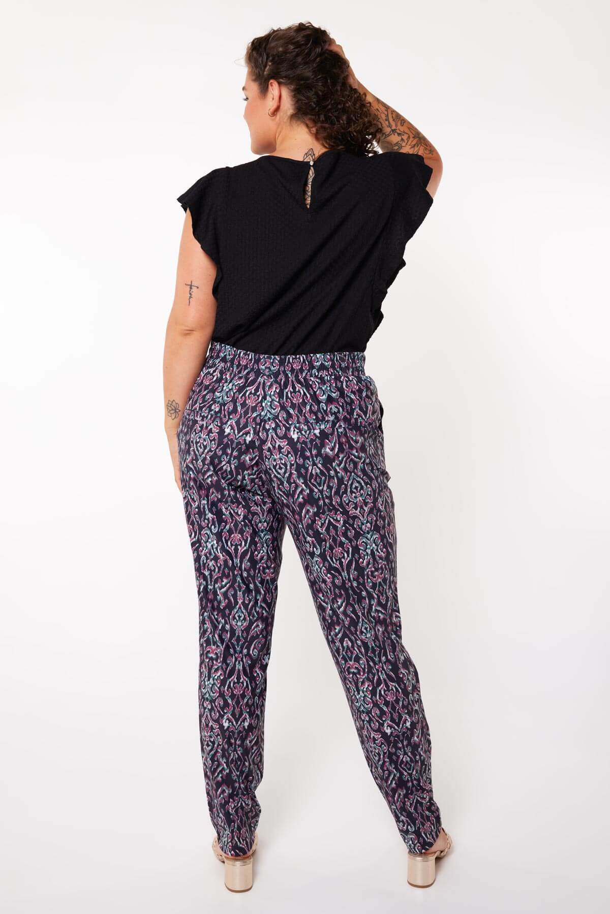 Broek van travelstof image number 4