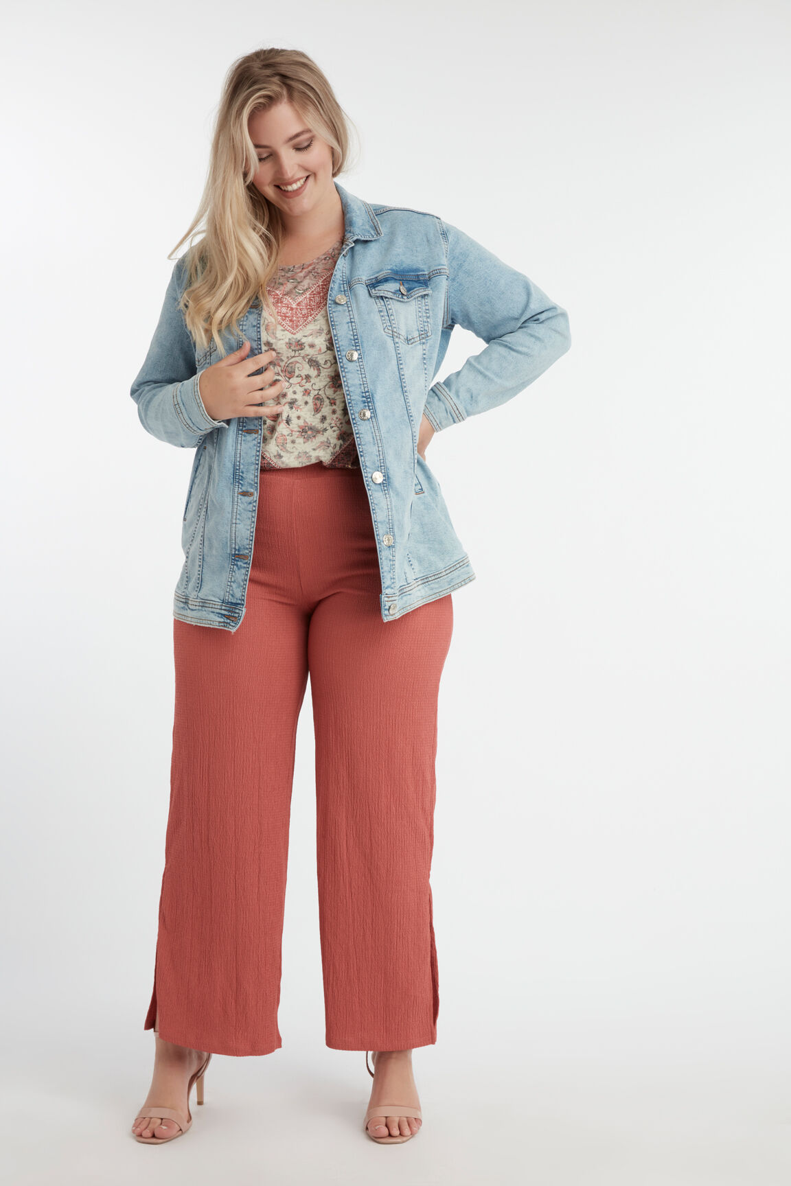 Lange spijkerjas image number 3