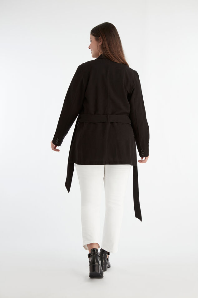 Blazer met ceintuur image number 4