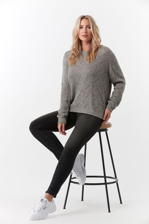 Pointelle trui image number 0