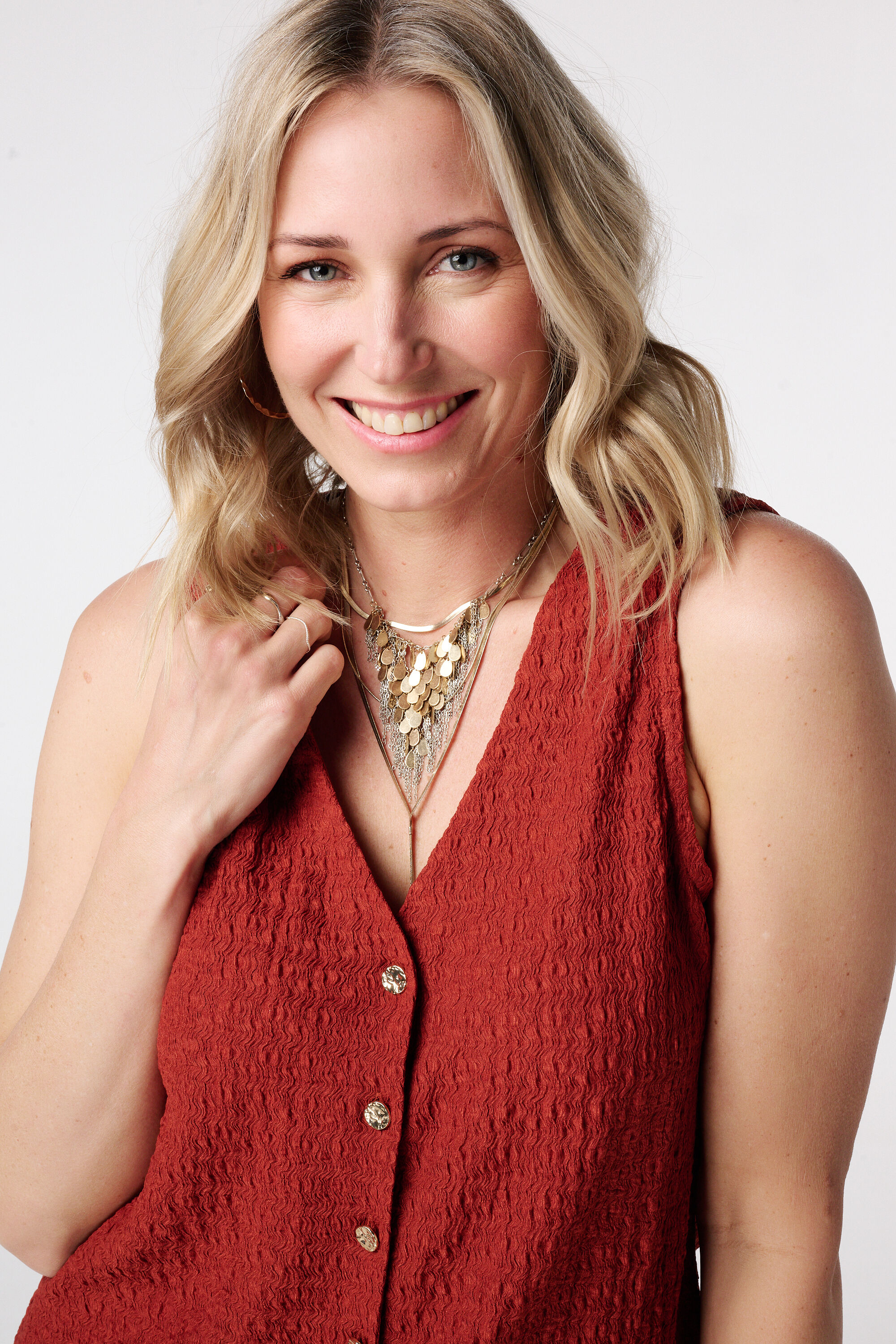 Top met knoopsluiting image number 4