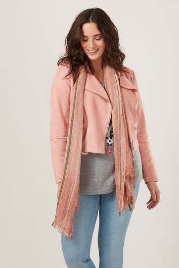 Sjaal met lurexdraad