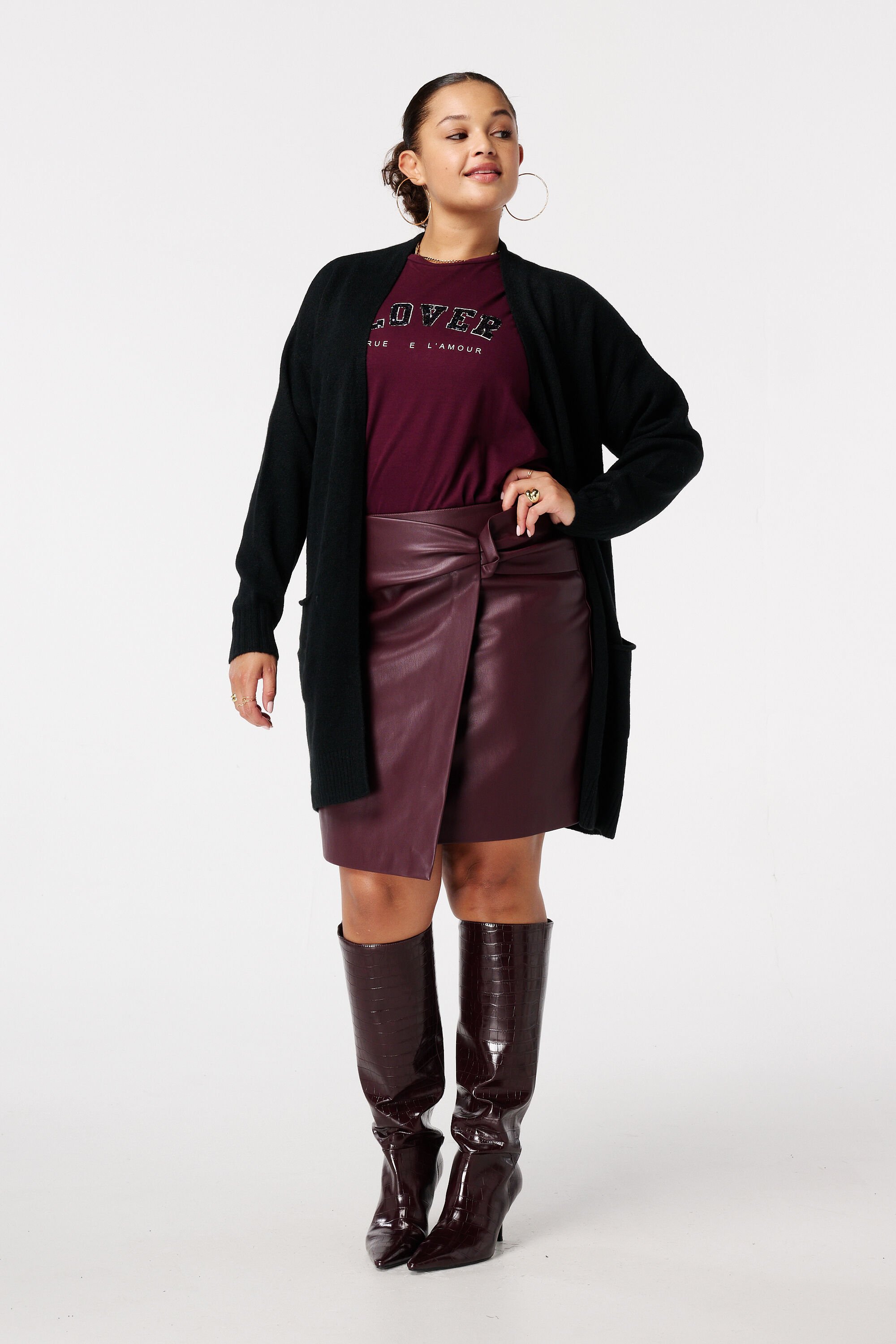 Halflang vest met steekzakken image number 5