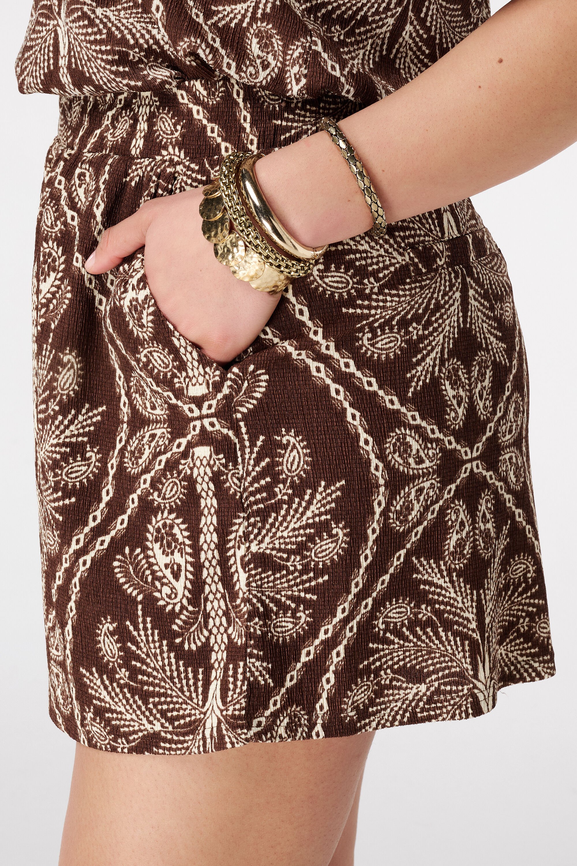 Short met elastische taille image number 4