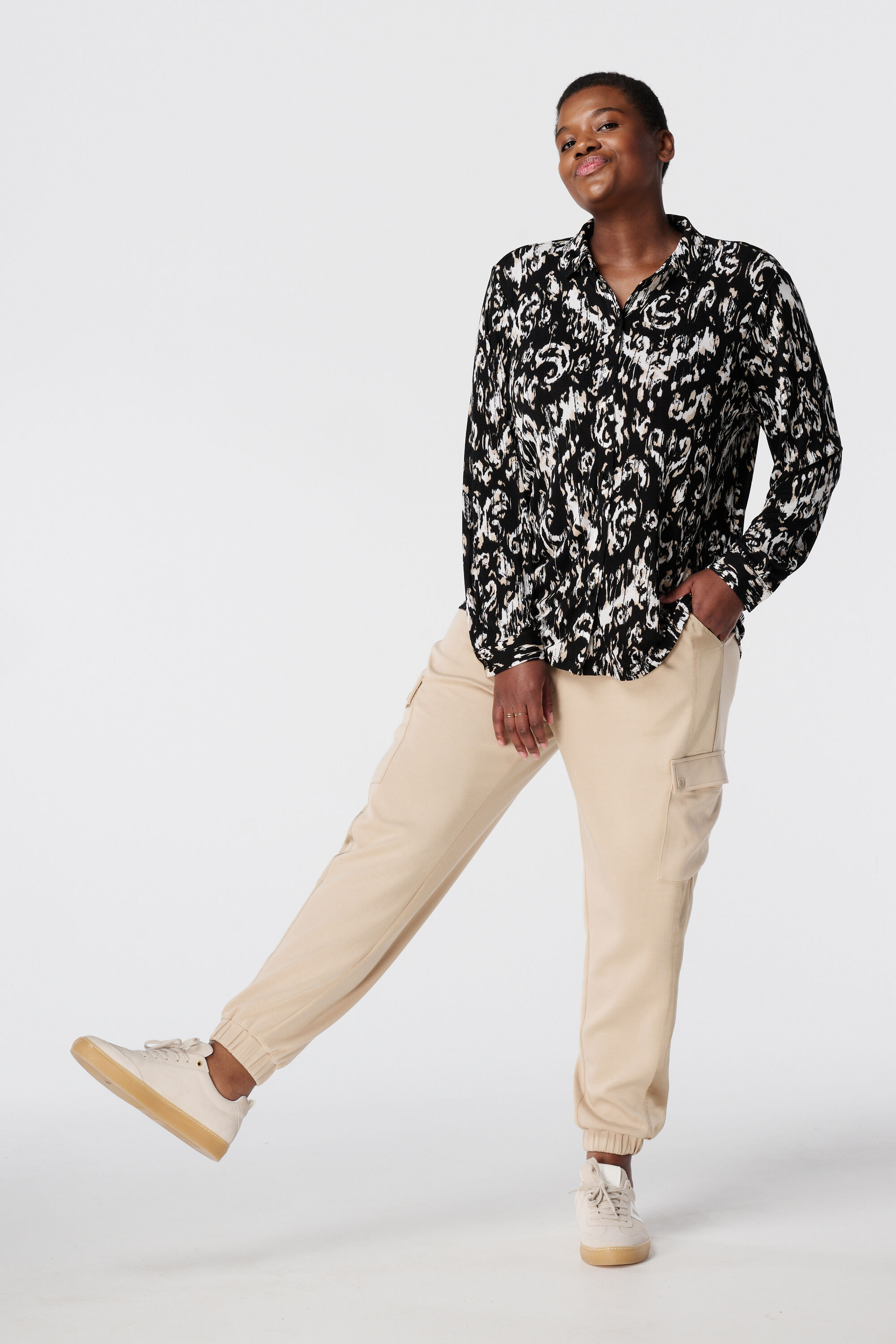 Blouse met print image number 5