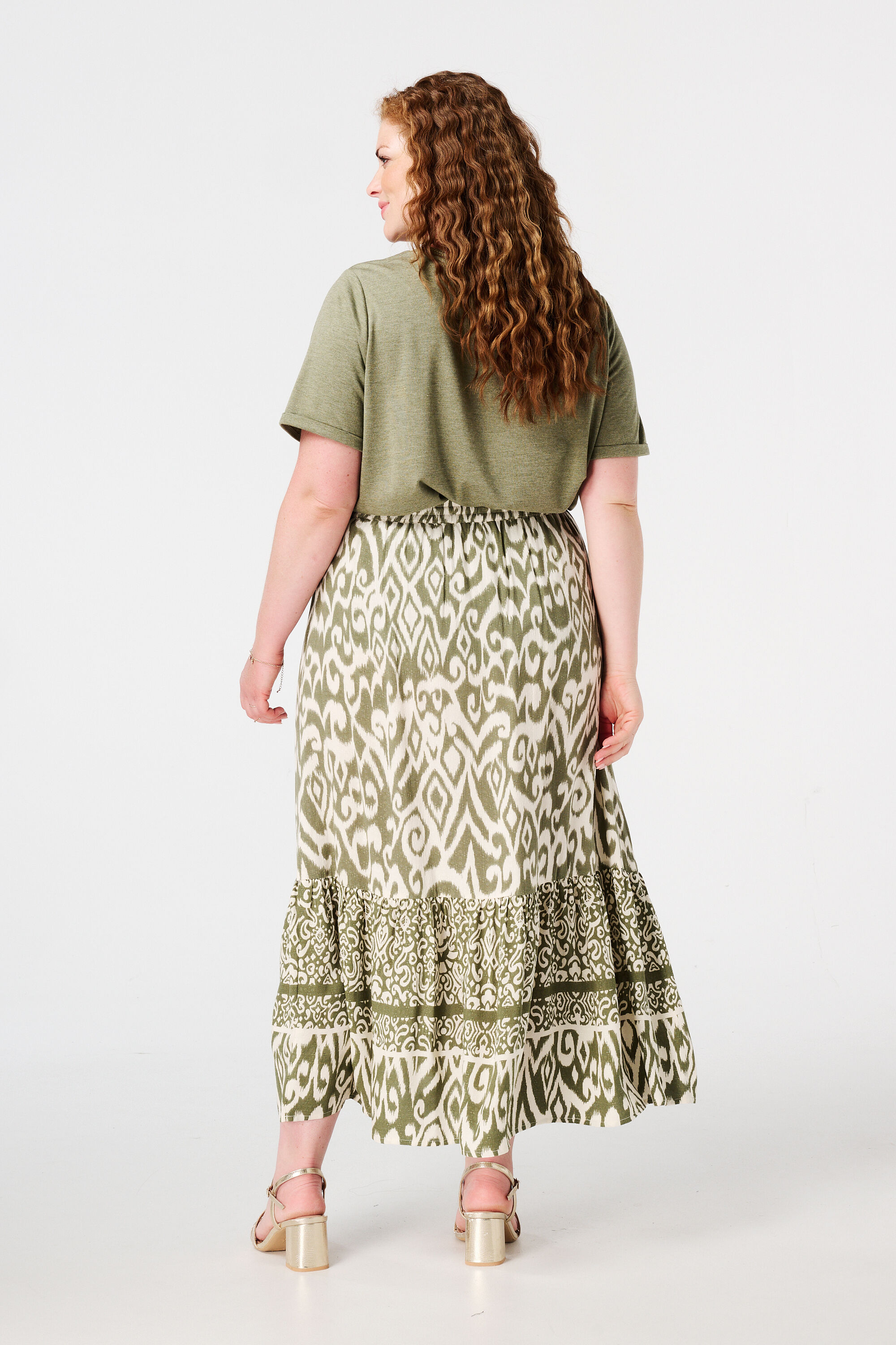 Maxi rok met print image number 3