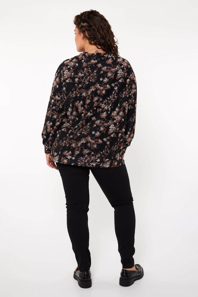 Sweater met bloemenprint image number 3