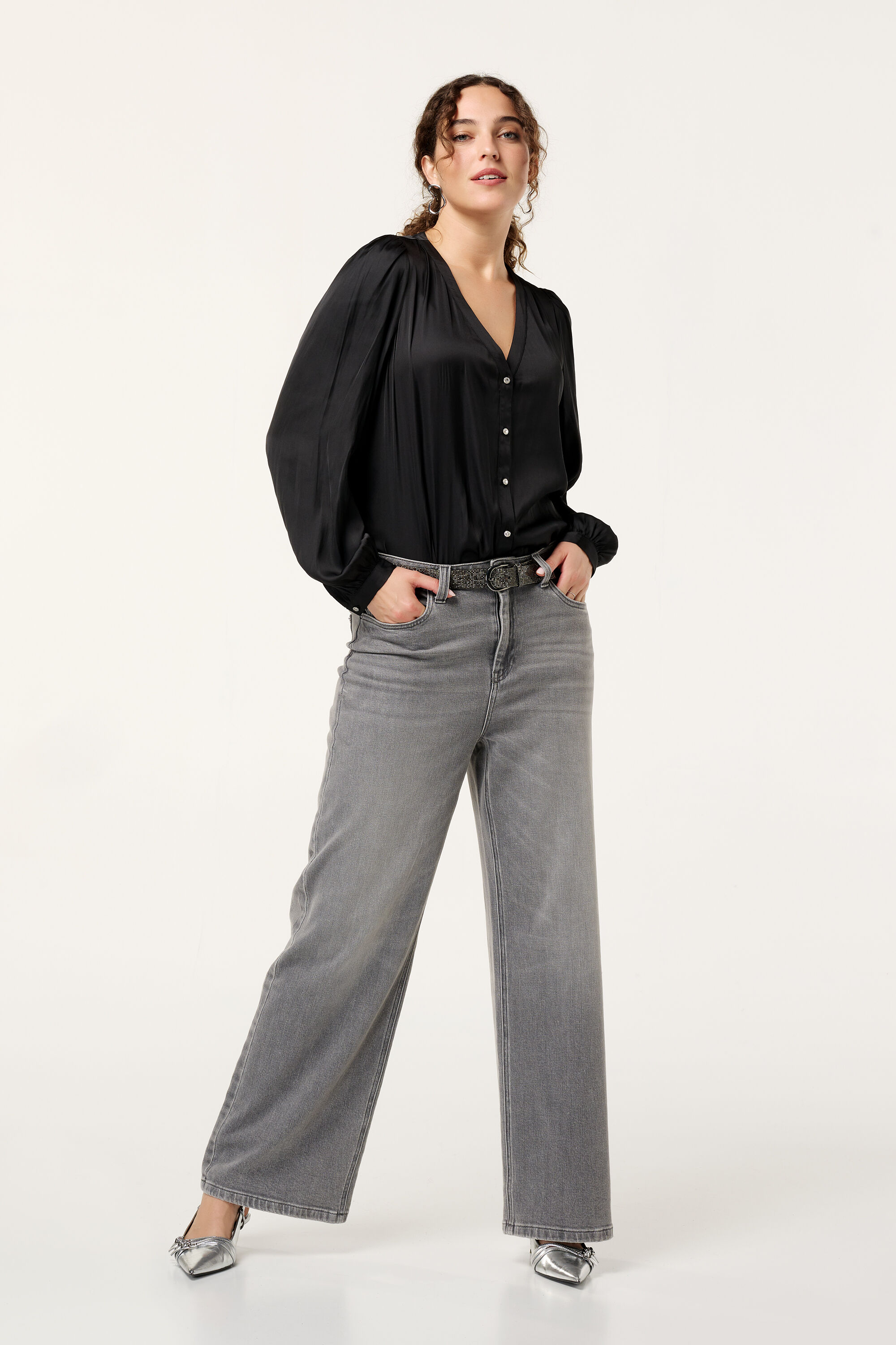 Satijnen blouse image number 5