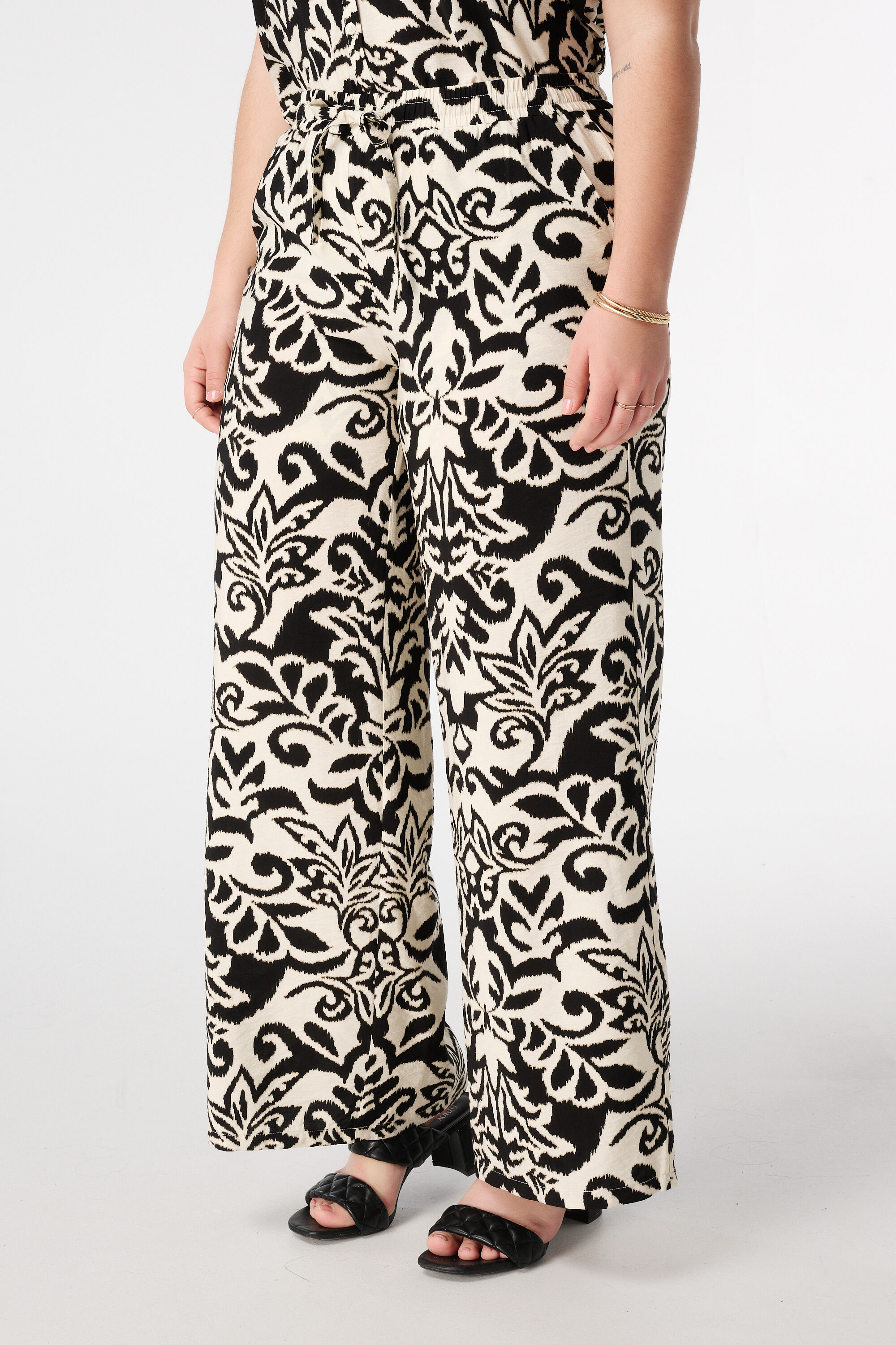 Broek met print image number 5
