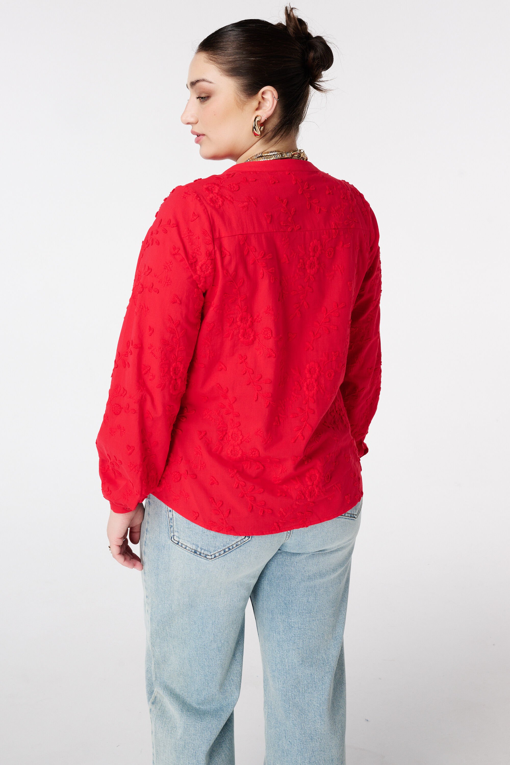 Blouse met bloemenprint image number 3