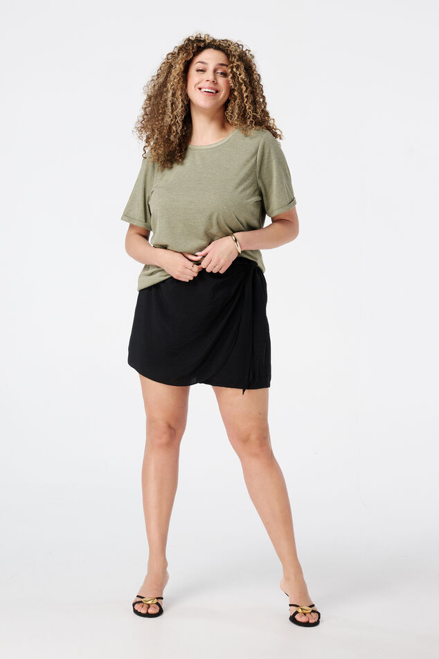 Skort met overslaglook image number 0