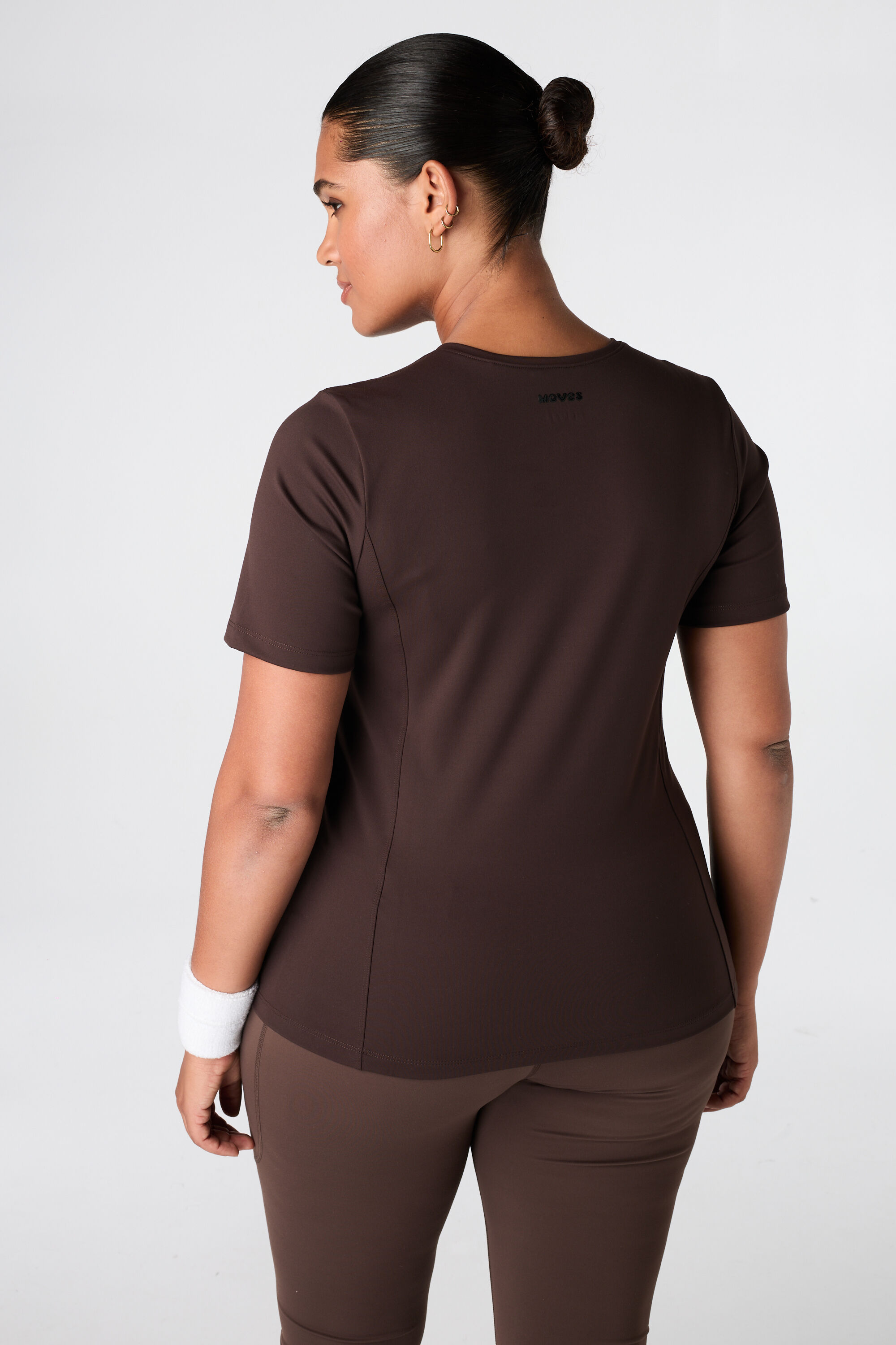 Sport top met rits
