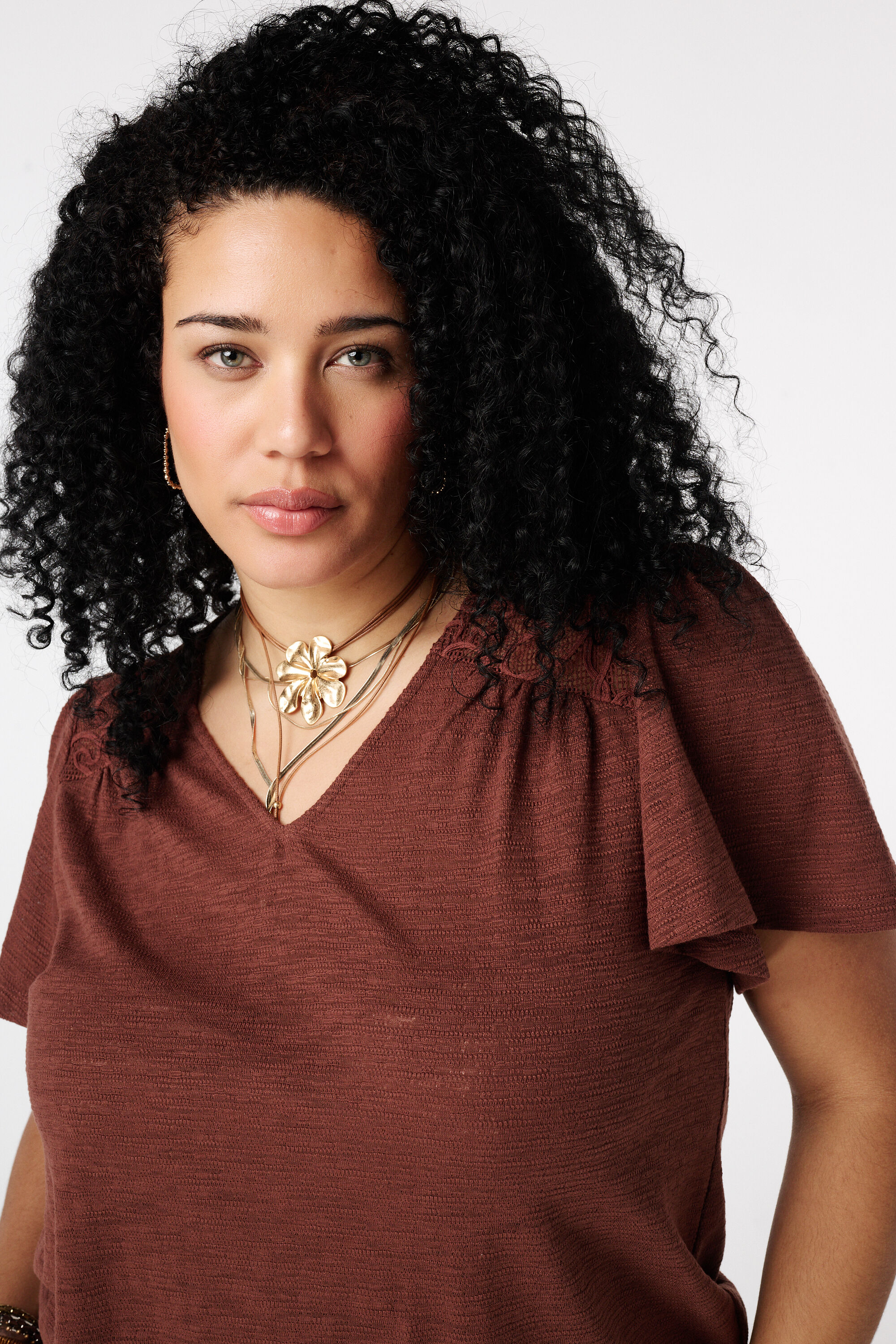 Top met vlindermouwen image number 4