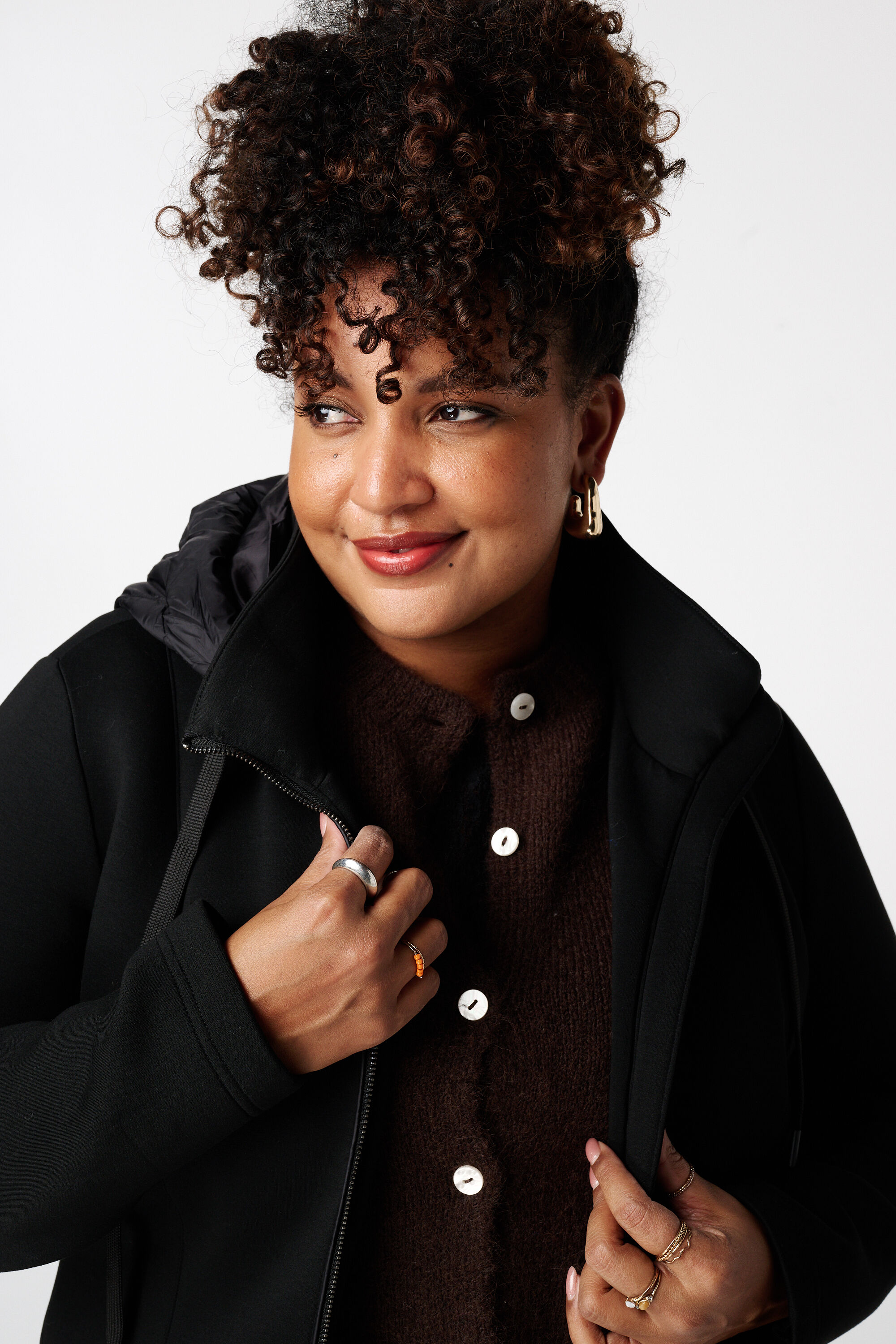 Mantel met capuchon image number 4