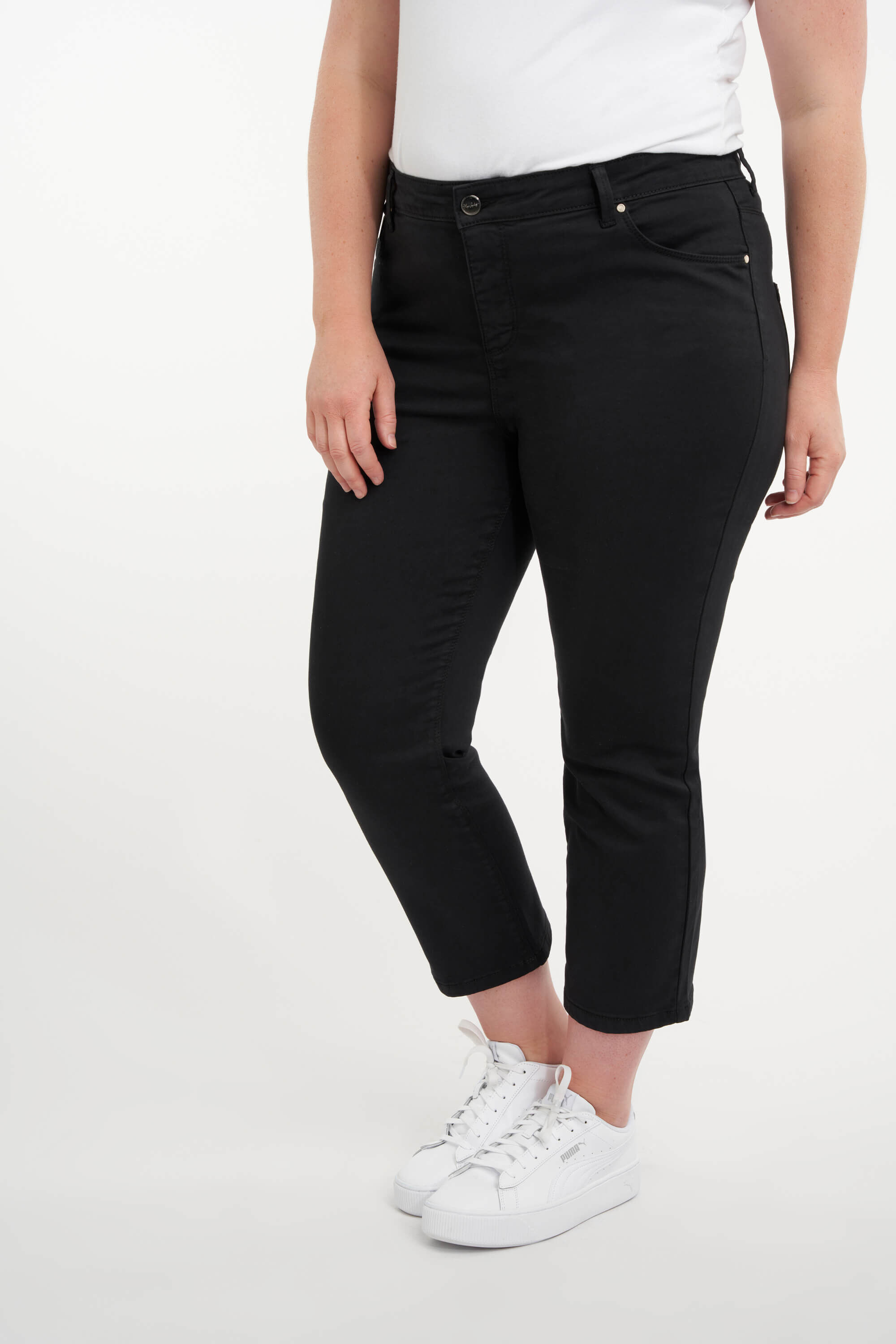 Slim leg 3/4 jeans SLIMS image number 5