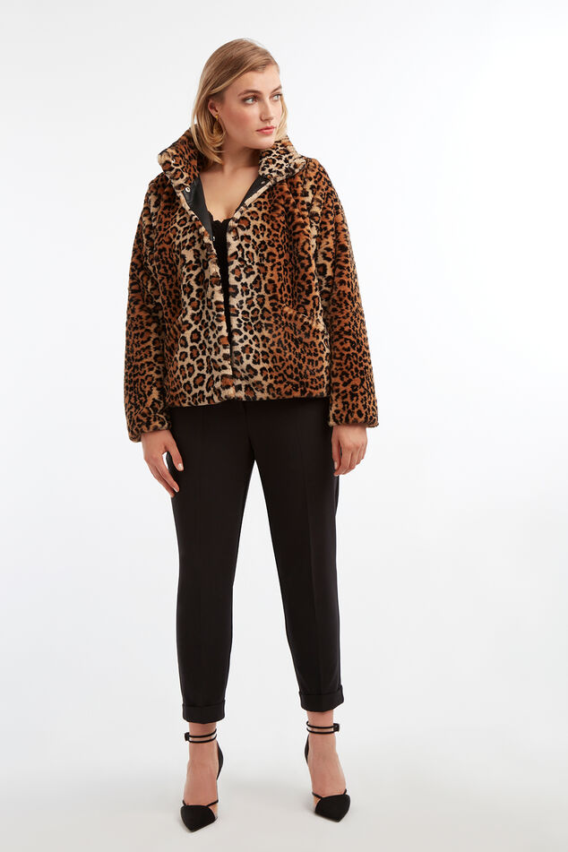 Fake fur jas image number 0