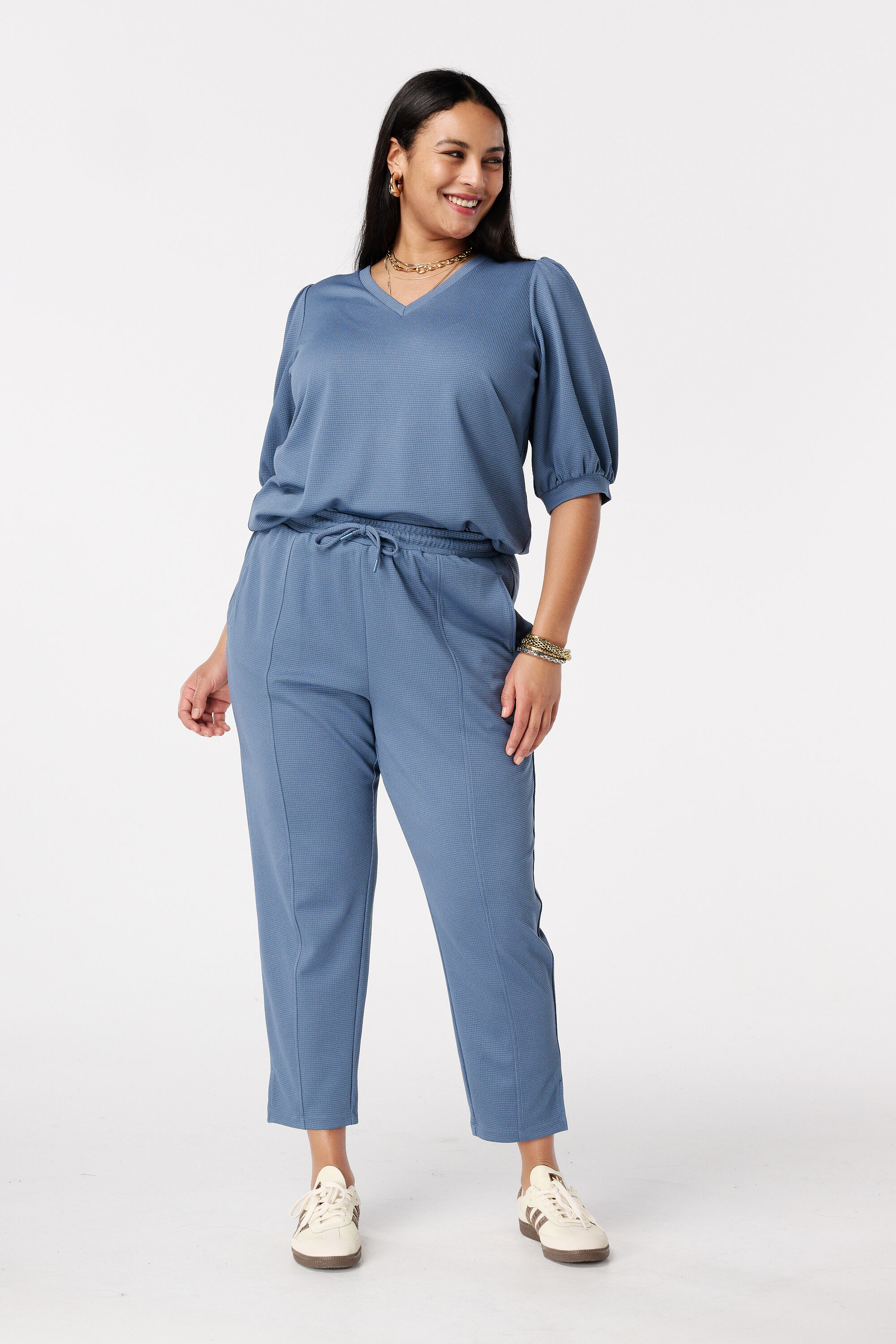 Top met pofmouwen image number 5