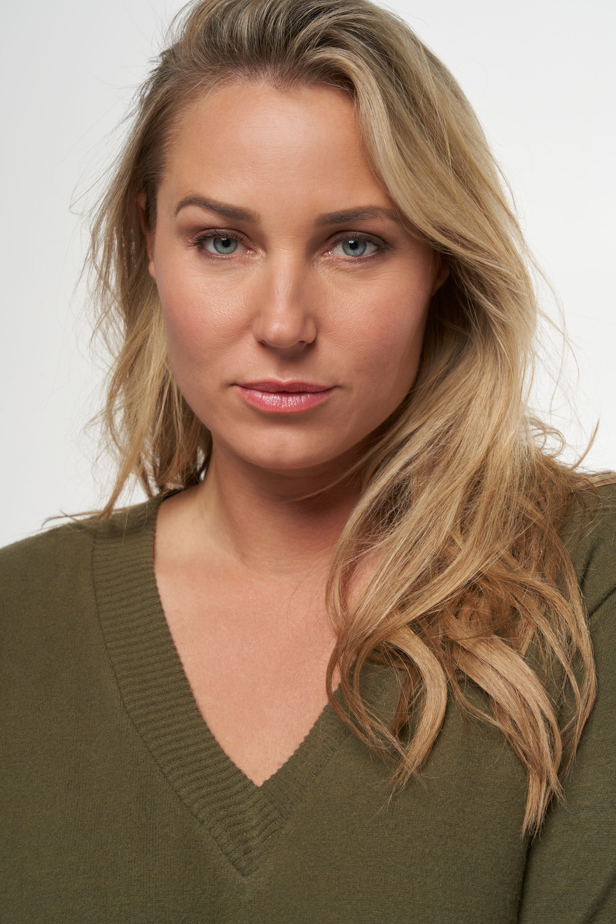 Ruimvallende jurk met zachte stof image number 4