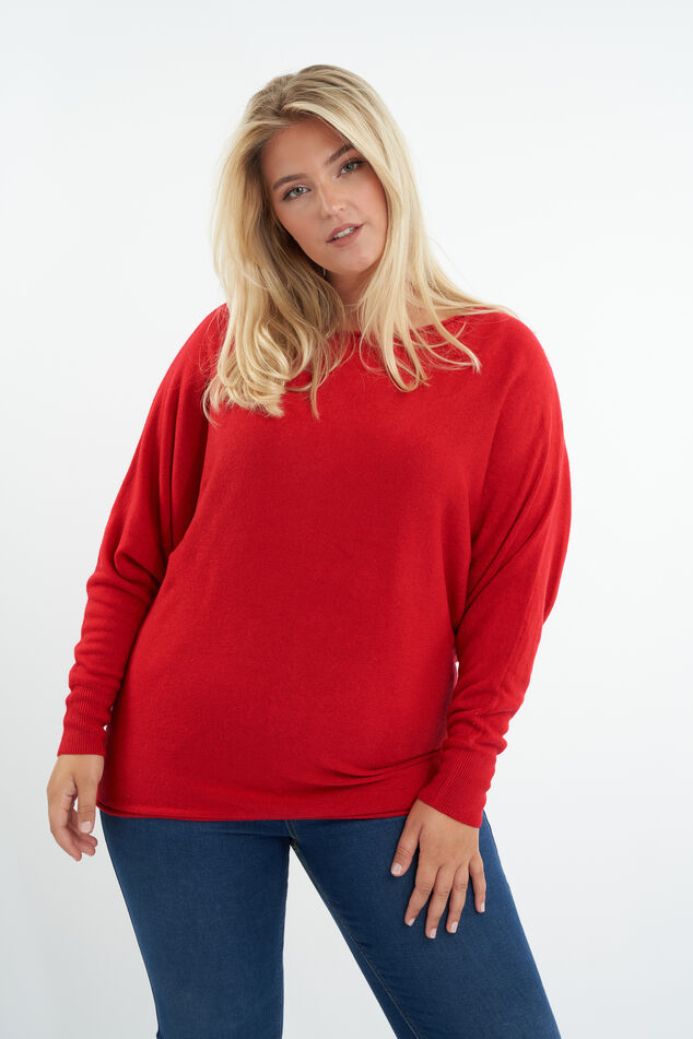 Trui met vleermuismouw image number 0