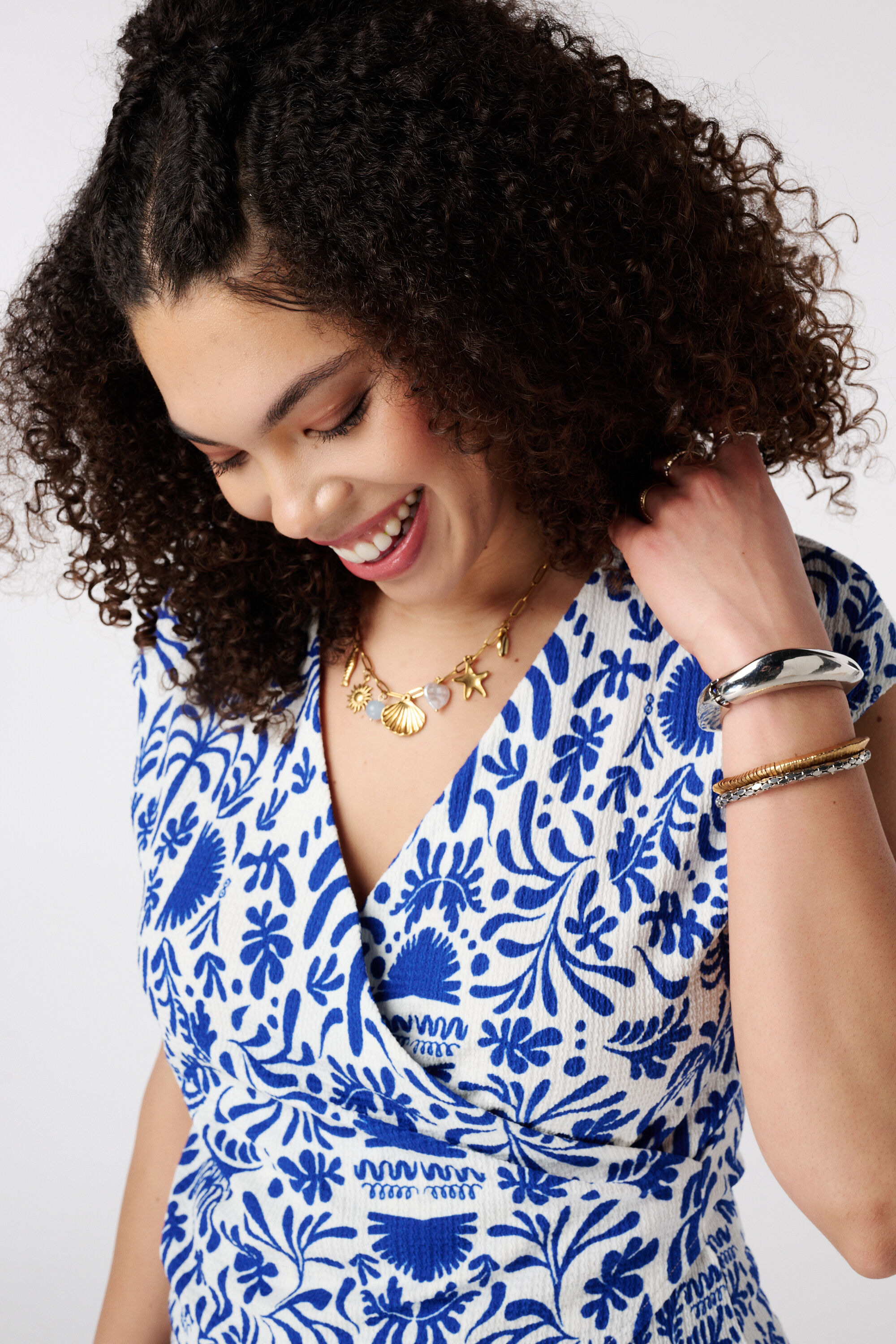 Overslag top met print image number 4