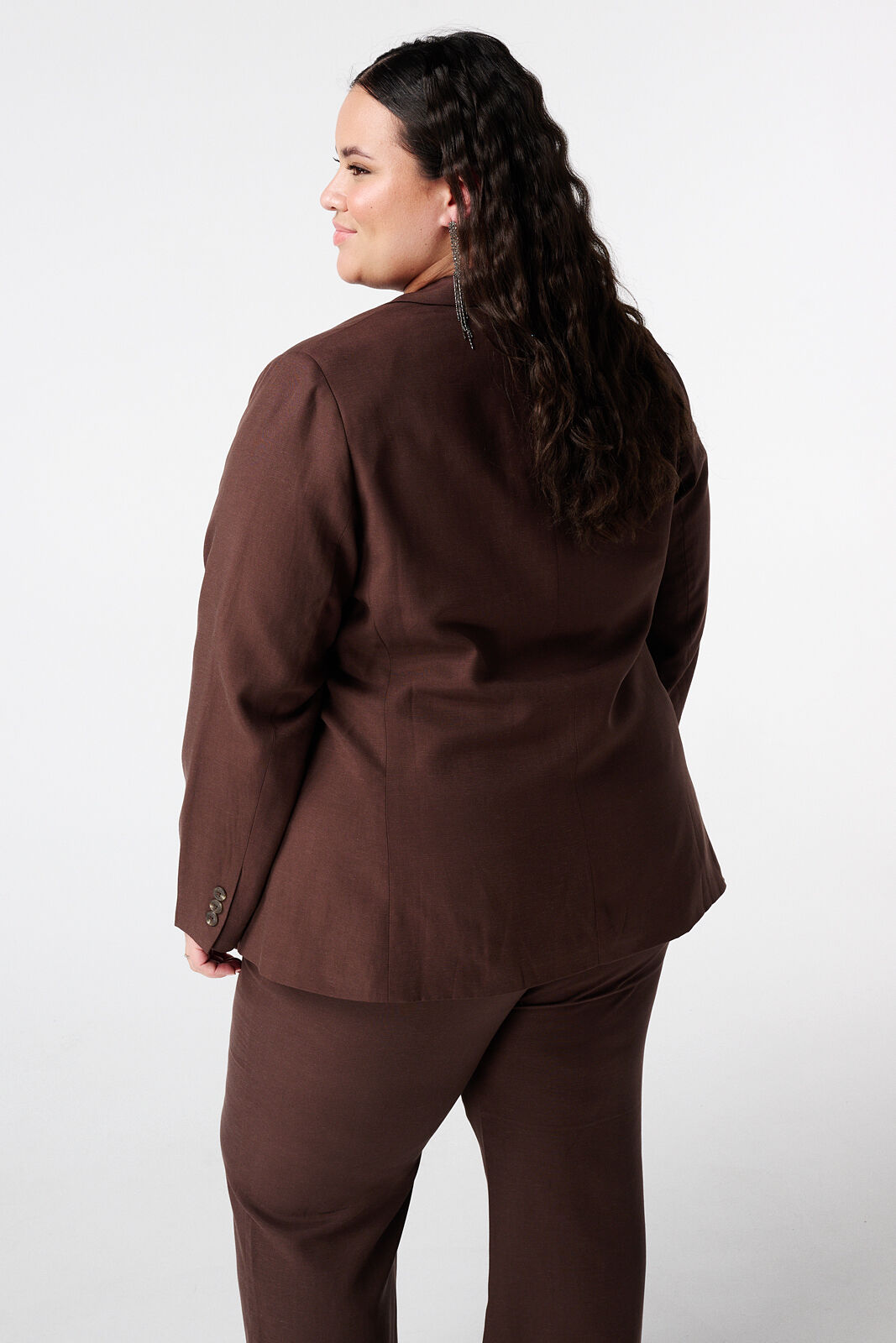 Linnen blazer image number 3