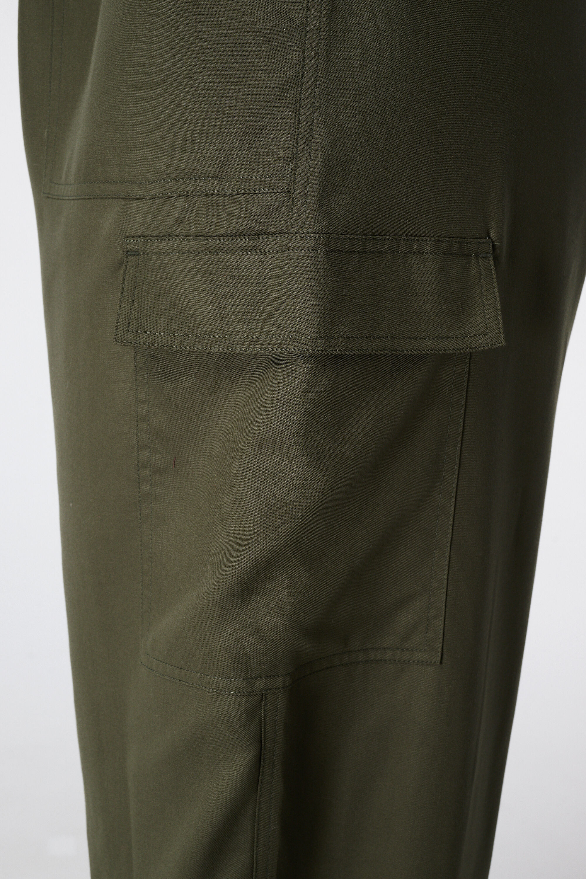 Ballon broek met cargo look image number 4