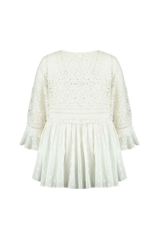 Blouse met kant image number 2