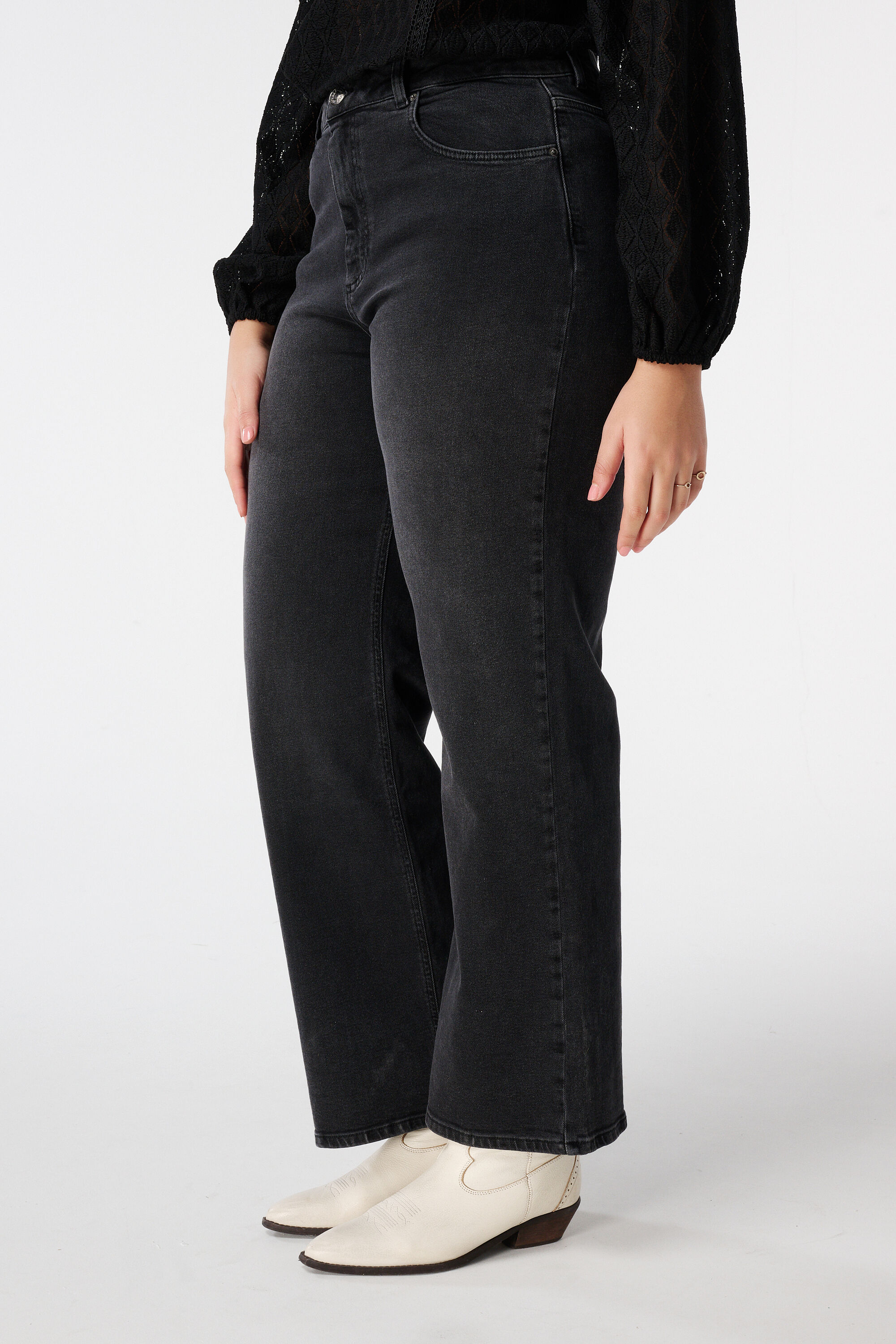 Wide leg jeans IVY image number 5