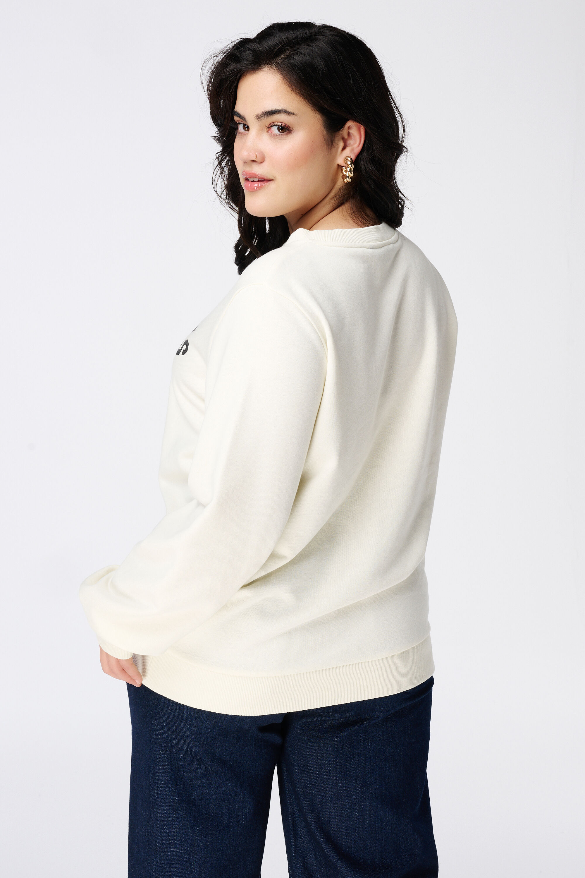 Sweater met tekst image number 3