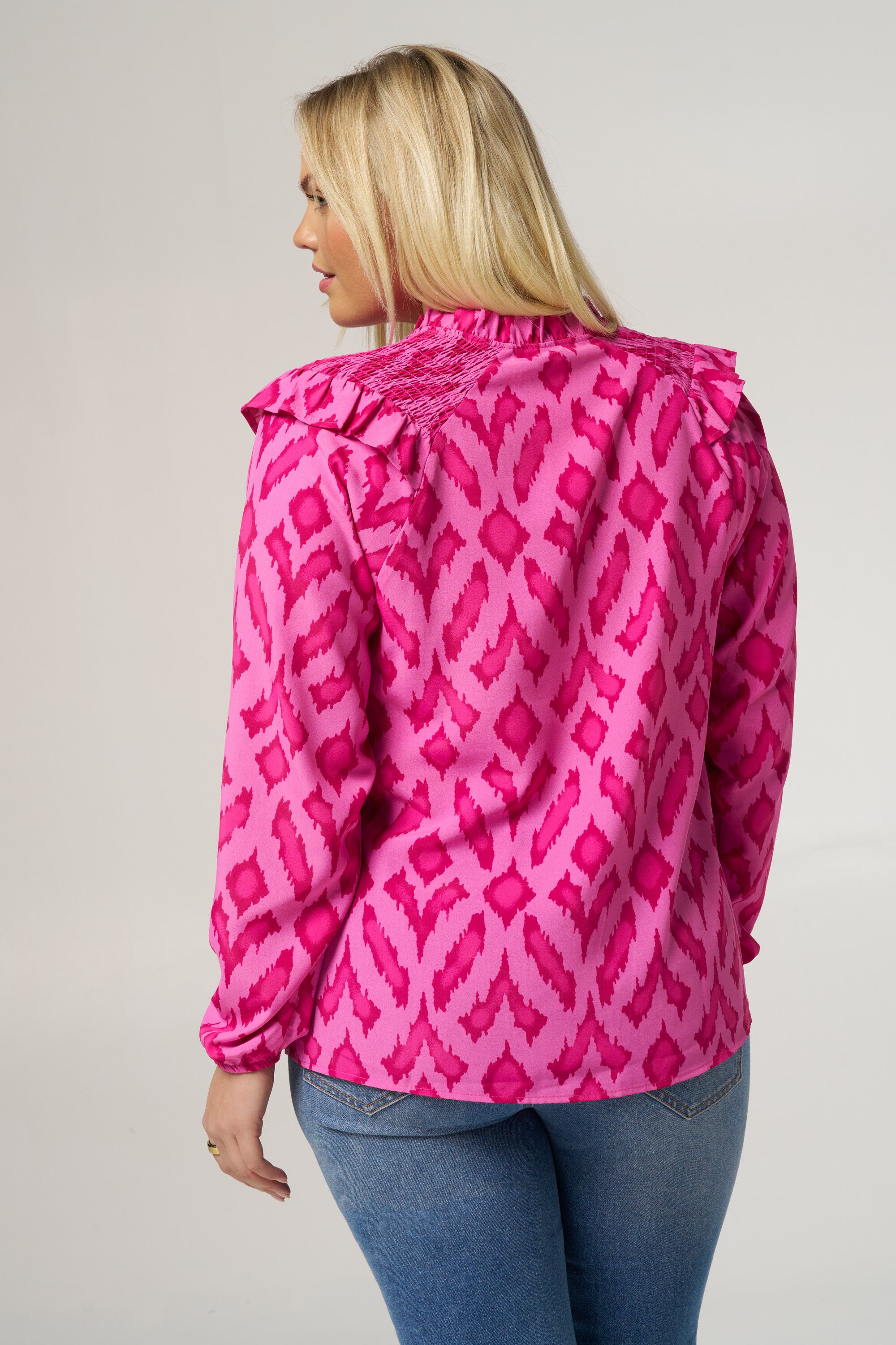 Blouse met print image number 3