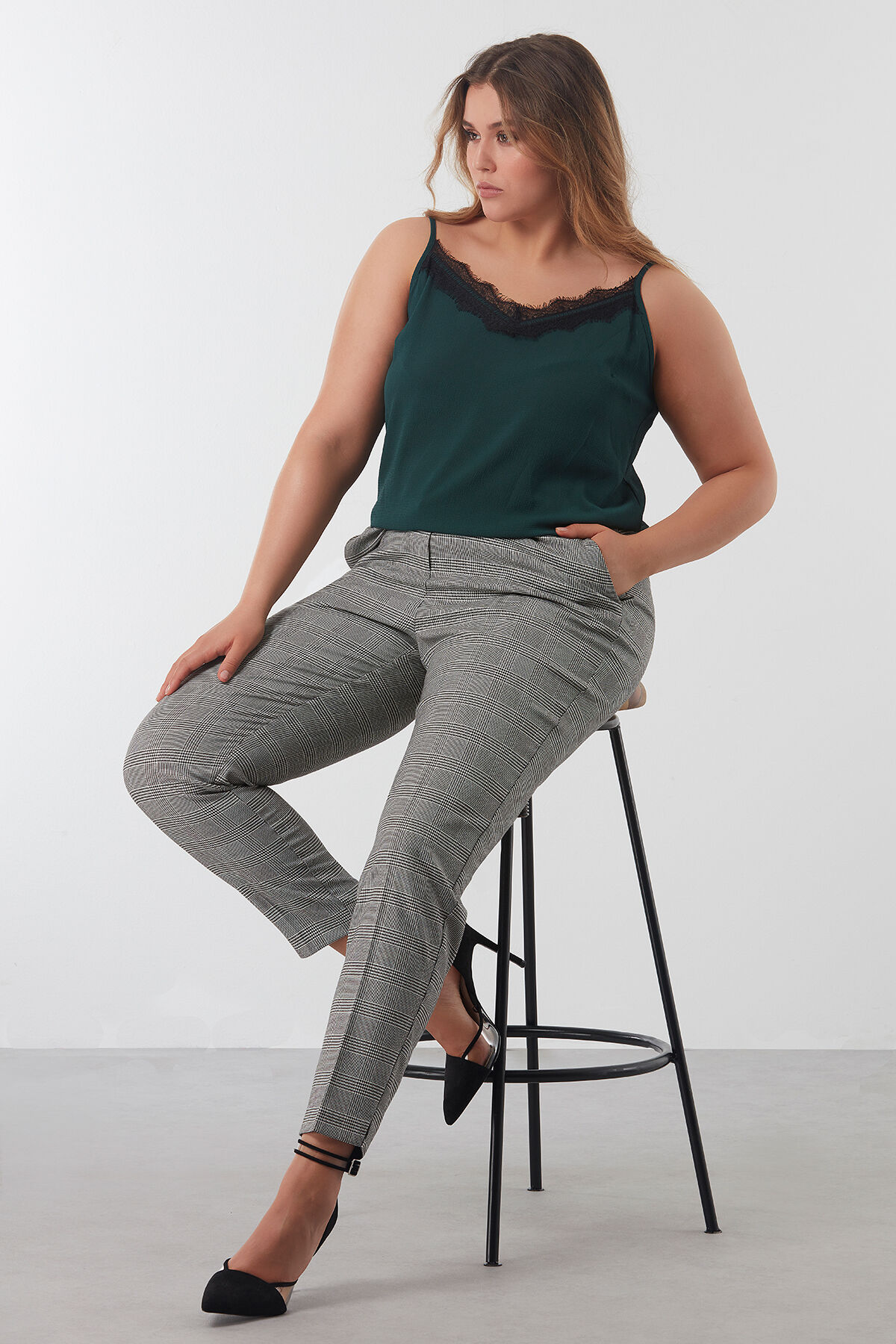 Pantalon met ruit image number 4