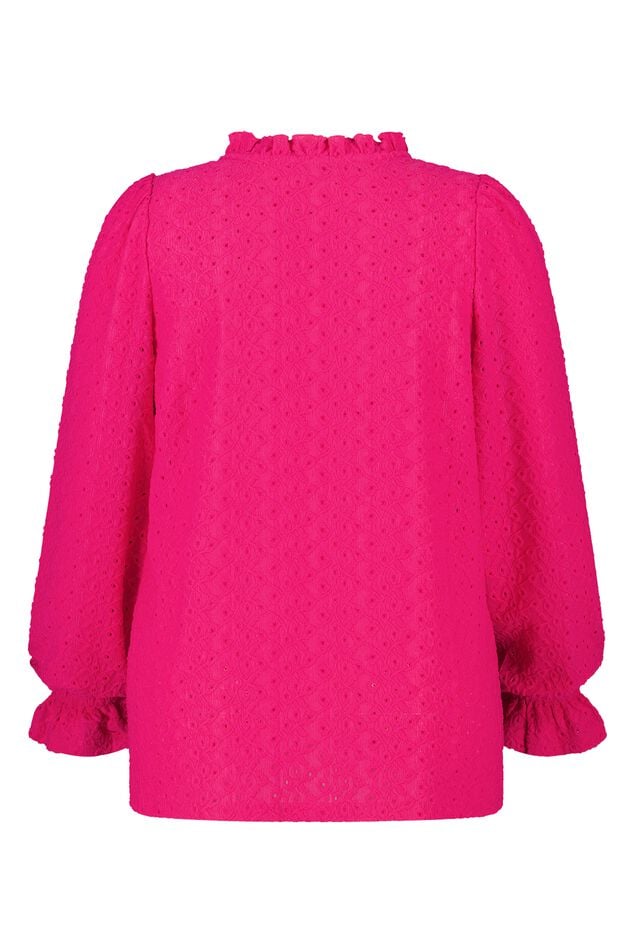 Top met broderie image number 2