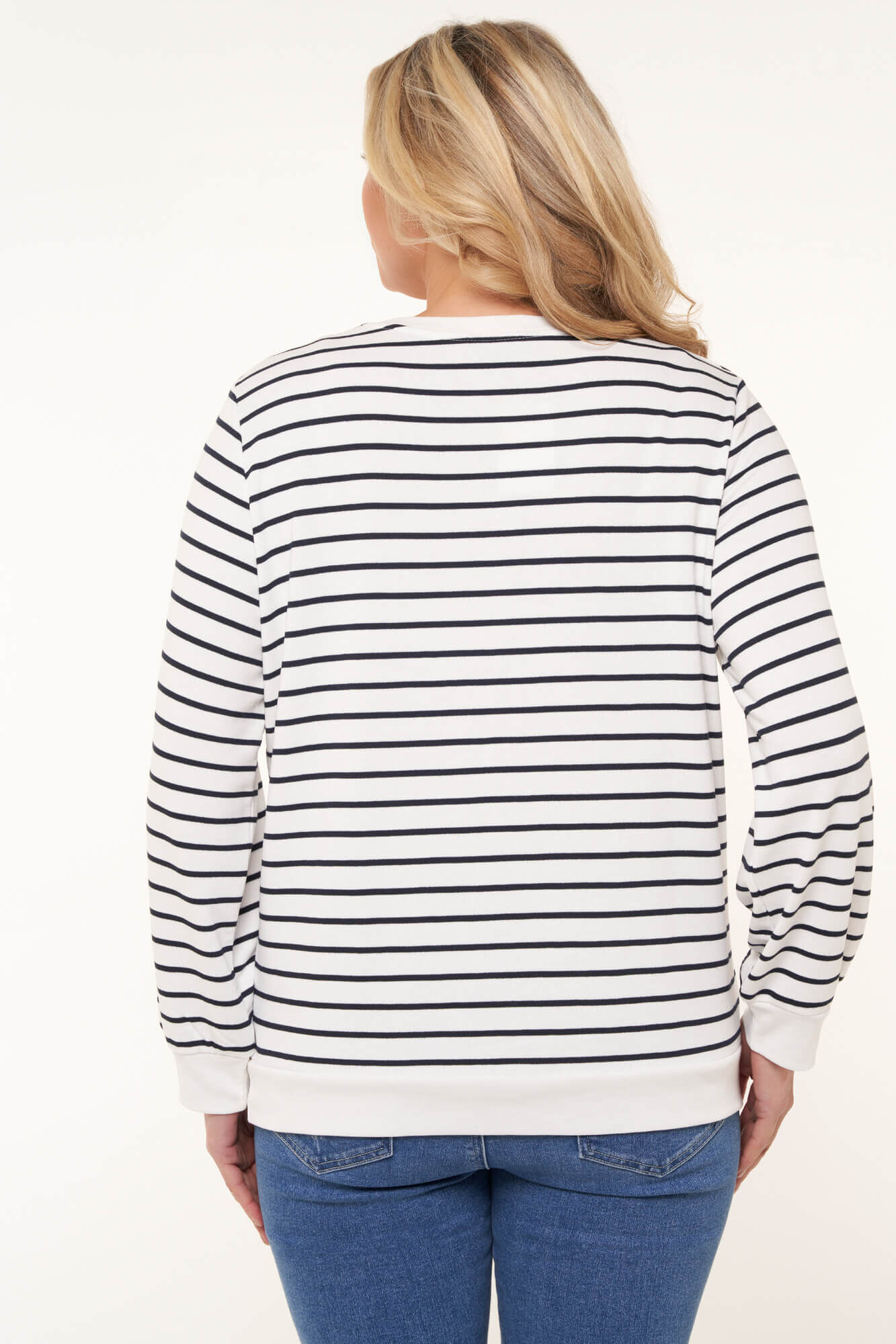 Gestreepte trui met artwork image number 4