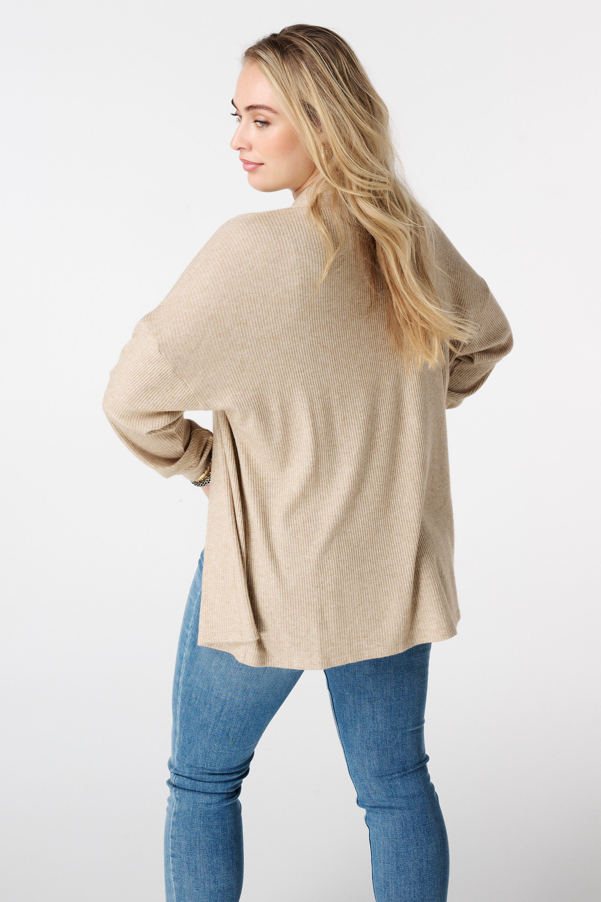 Vest met lurex image number 3