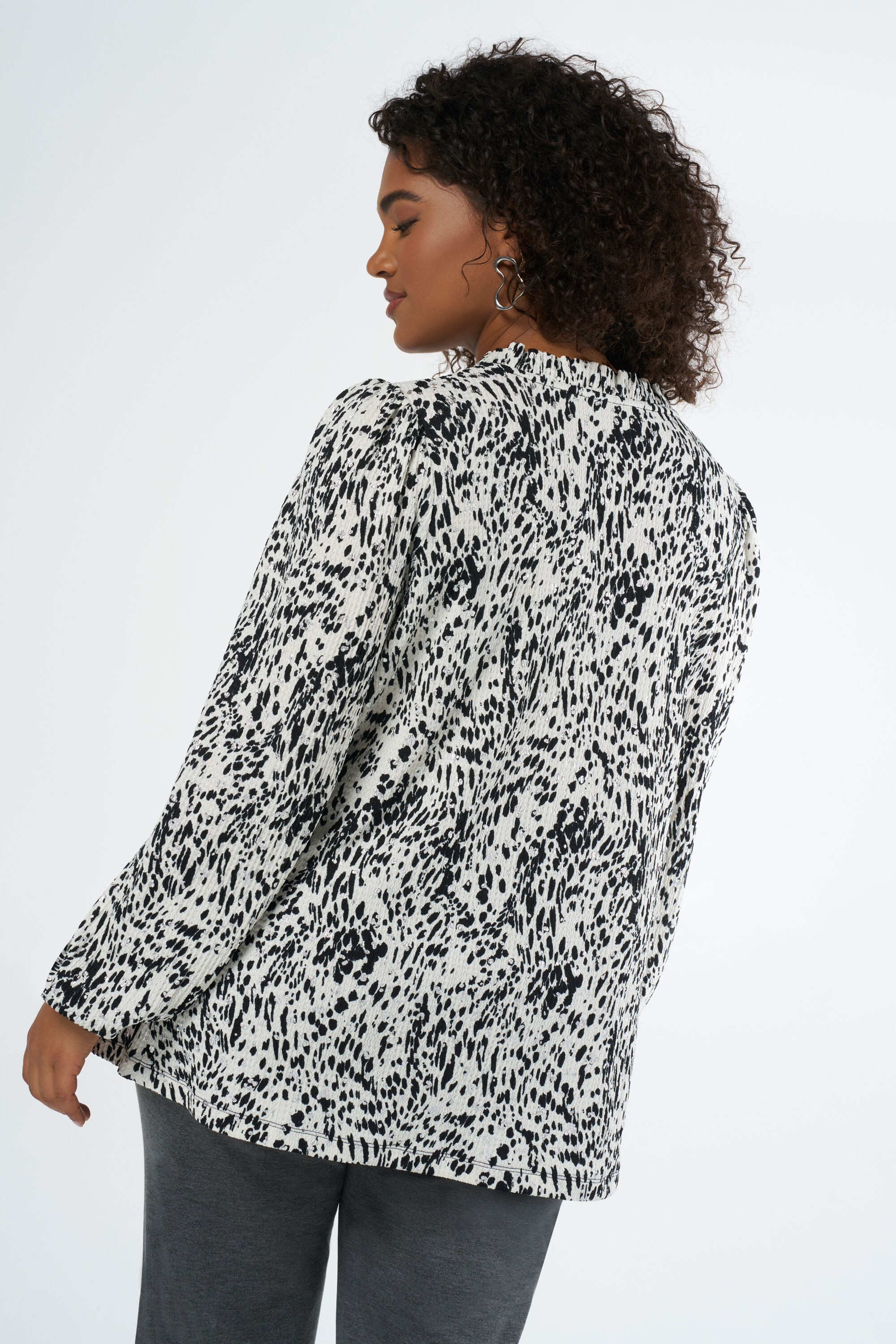 Blouse met dierenprint image number 3