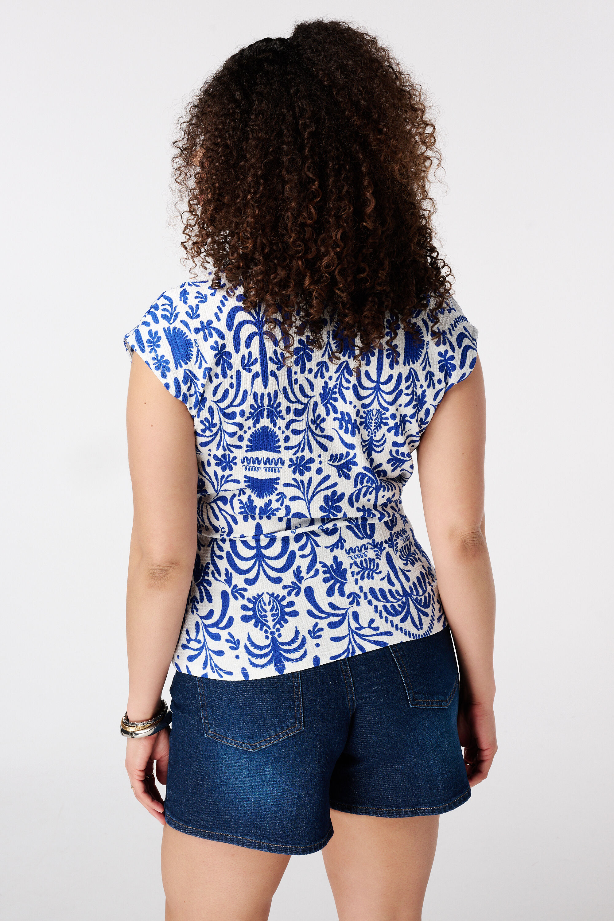 Overslag top met print image number 3