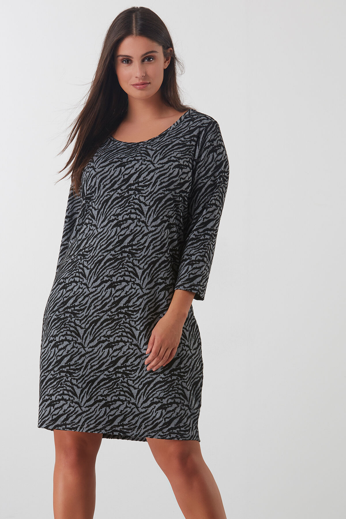 Jurk met all-over print image number 3