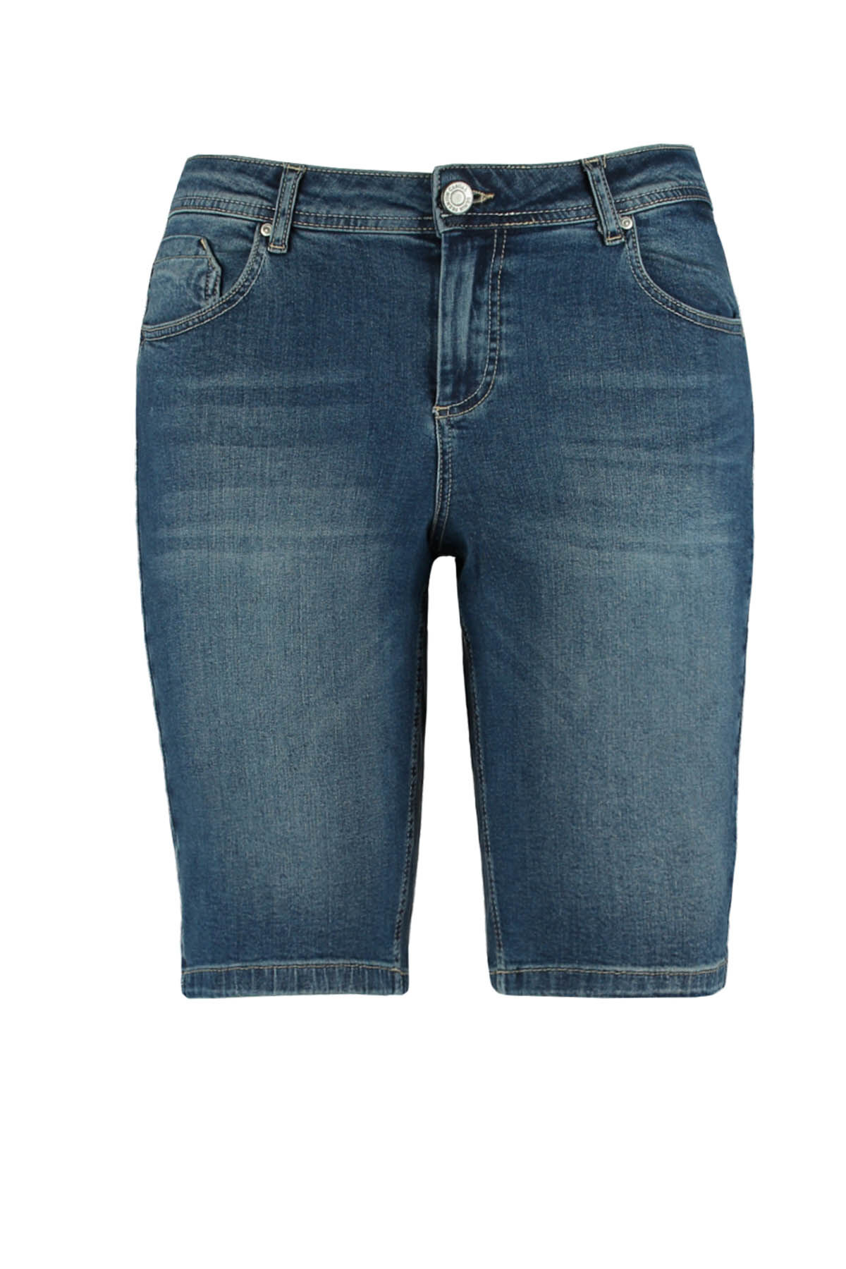 Korte spijkerbroek  image number 1