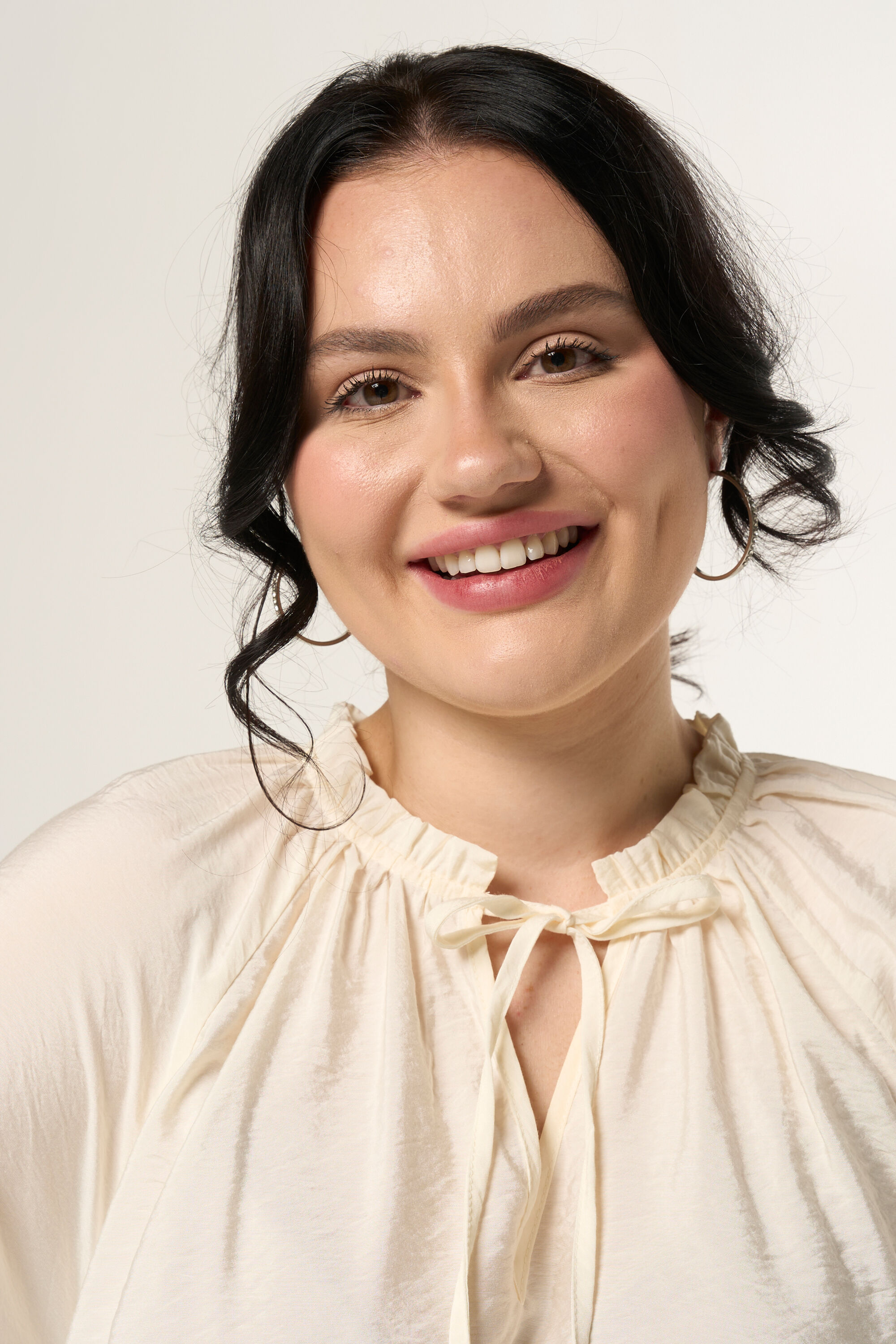 Blouse met v-hals image number 4