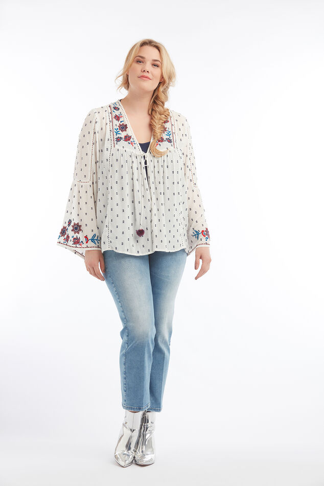 Blousejasje met embroidery image number 5